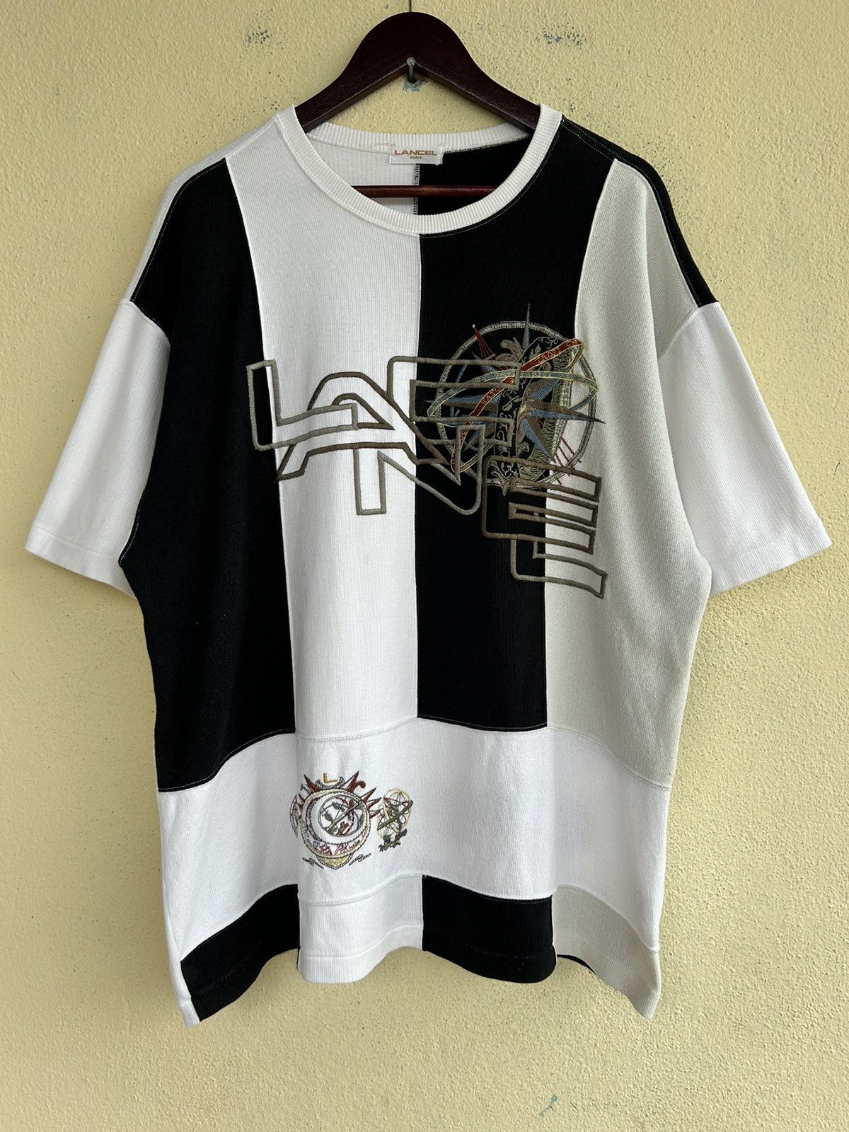 Lancel × Vintage Embroidered Tshirt Size US XL / EU 56 / 4 - 1 Thumbnail