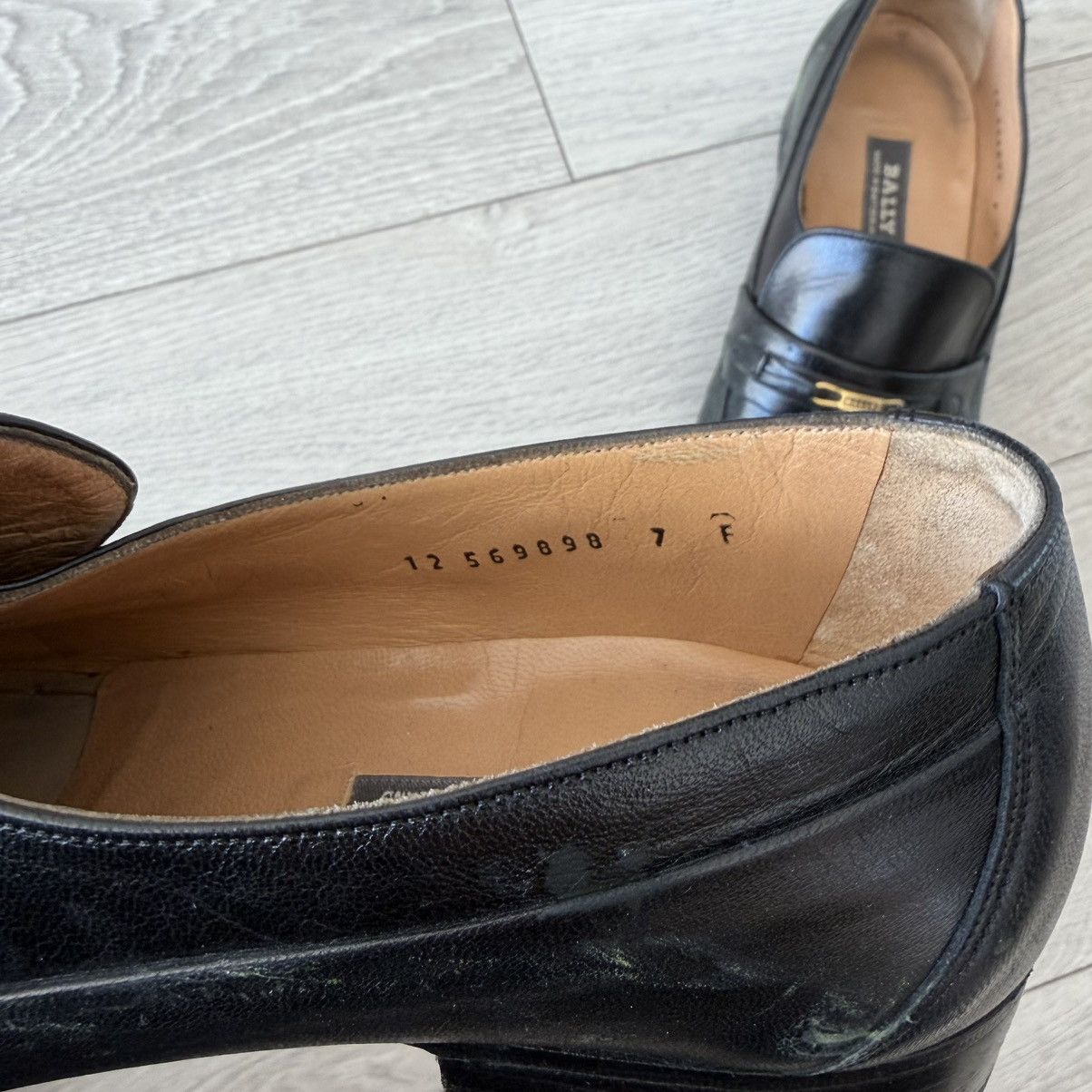 Bally Bally Mens Leather Dress Shoes US Size 8 Made In Switzerland Size US 8 / EU 41 - 2 Thumbnail