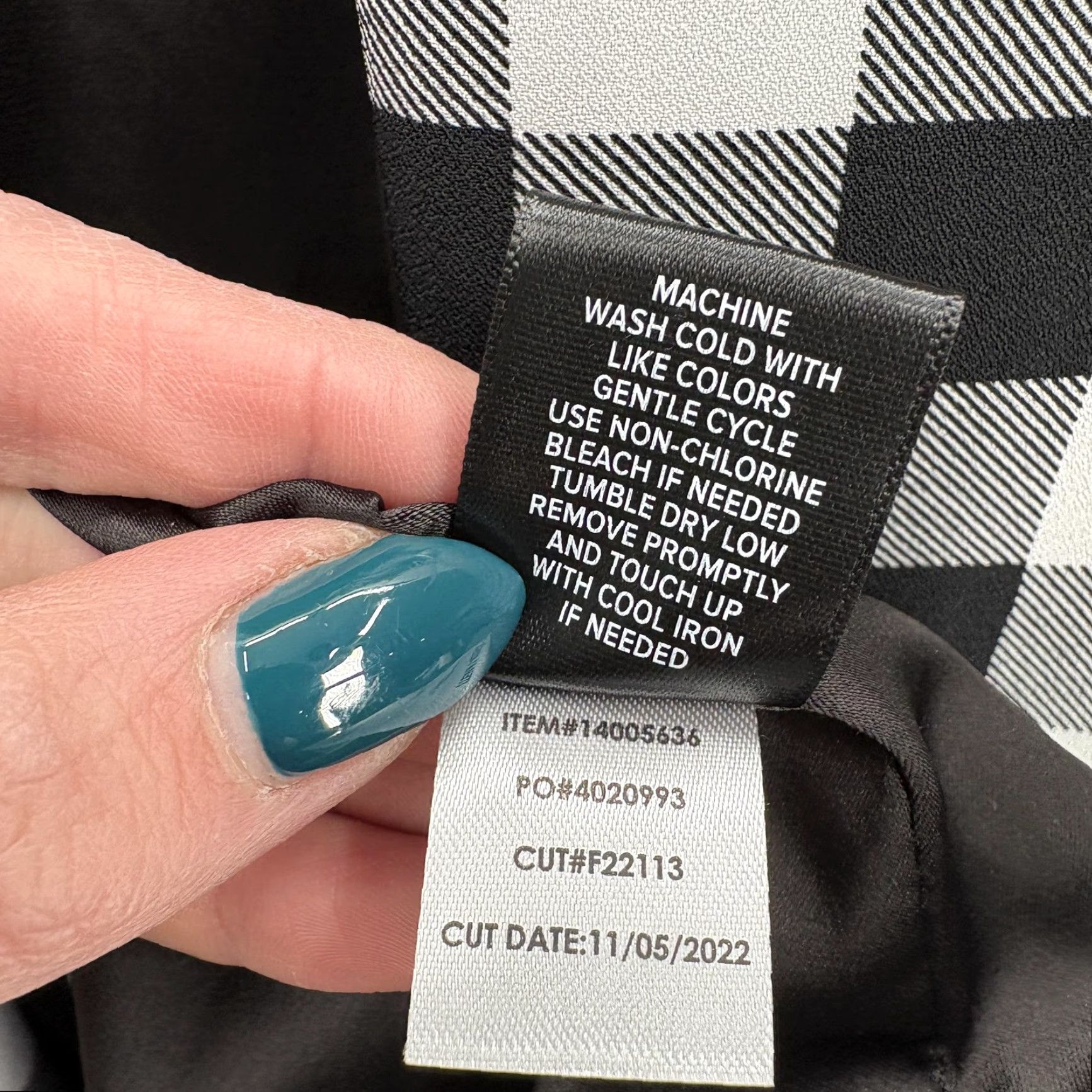 Torrid Torrid Blazer Womens 2X Black White Retro Gingham Shawl Collar Crepe Flaw Size XXL / US 16-18 / IT 52-54 - 7 Thumbnail