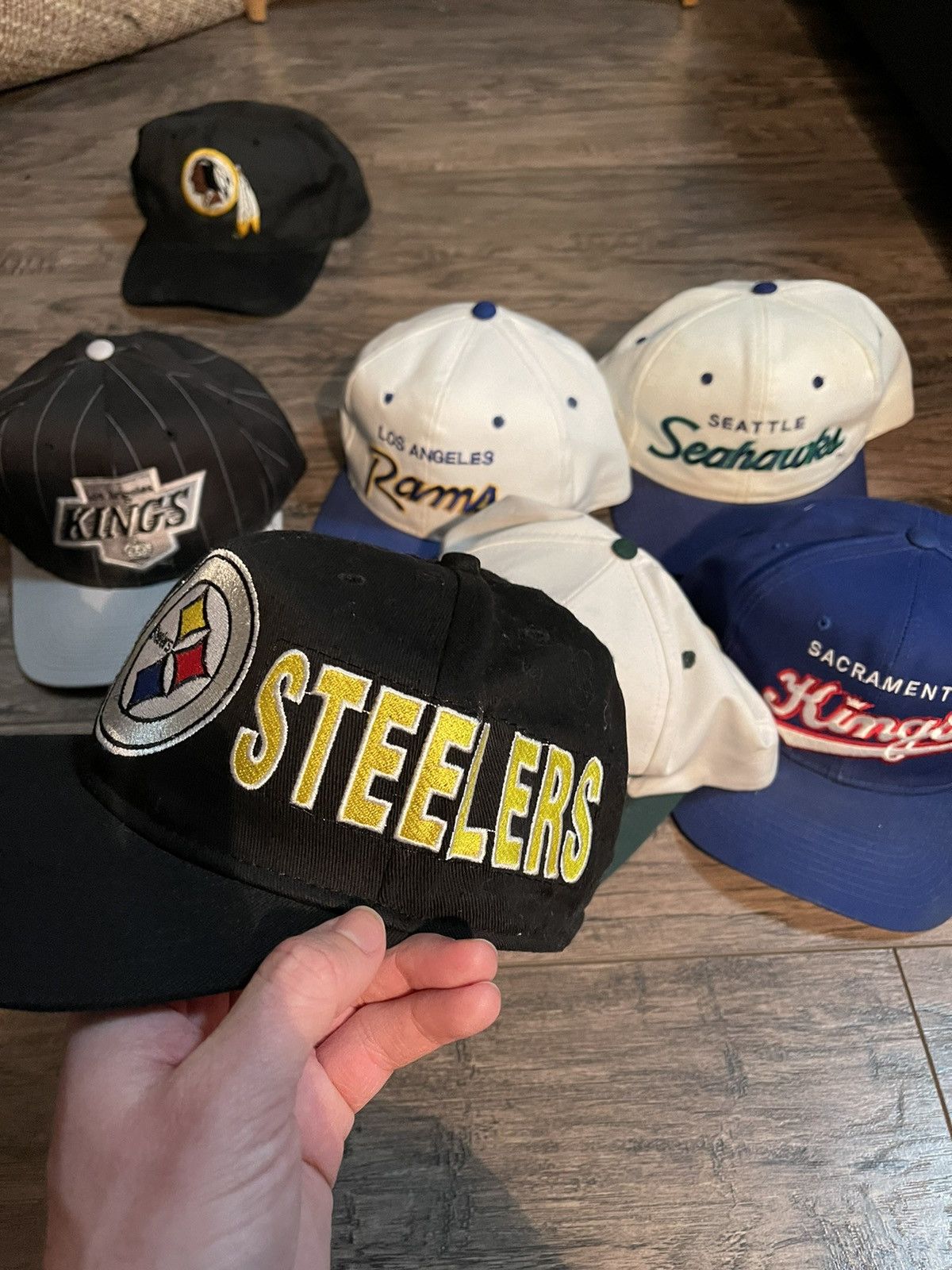 Vintage Vintage Pittsburg Steelers Starter Snapback Size ONE SIZE - 3 Thumbnail