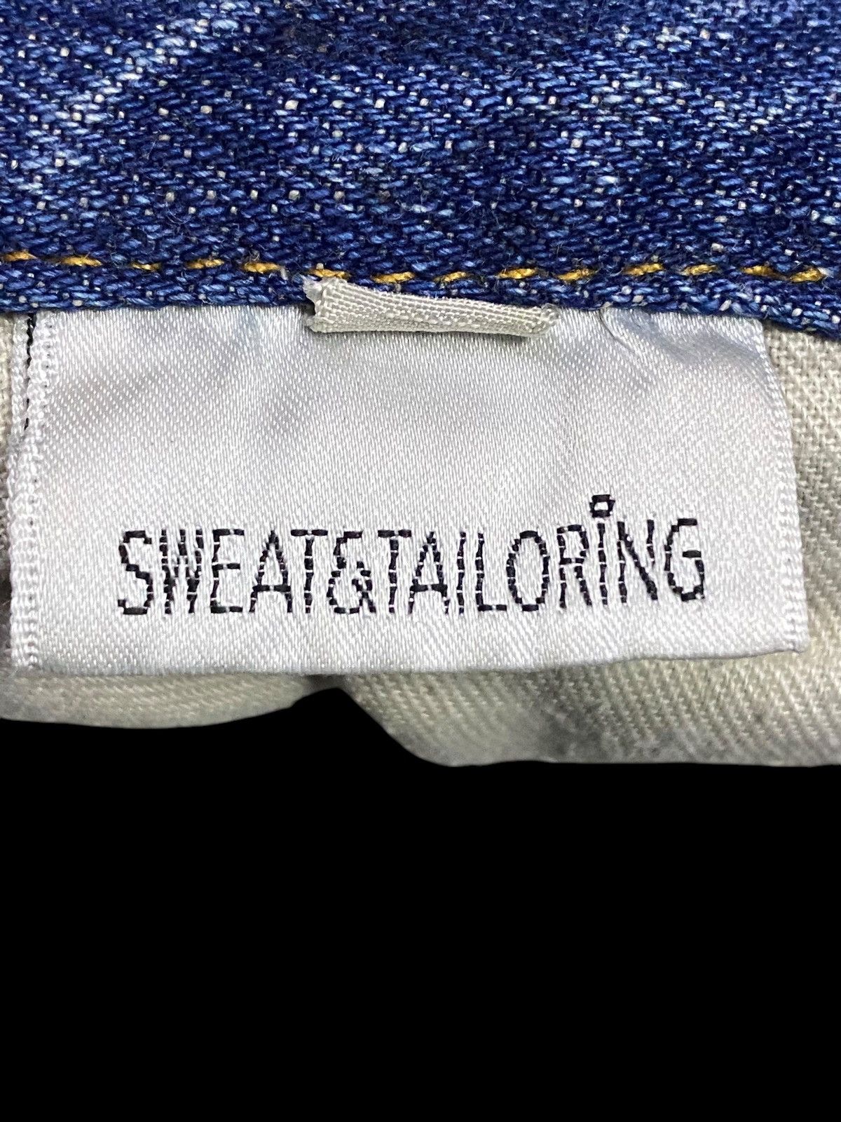 Japanese Brand Vintage Japanese Brand Sweat & Tailoring Dirty Baggy Jeans Size US 29 - 11 Thumbnail