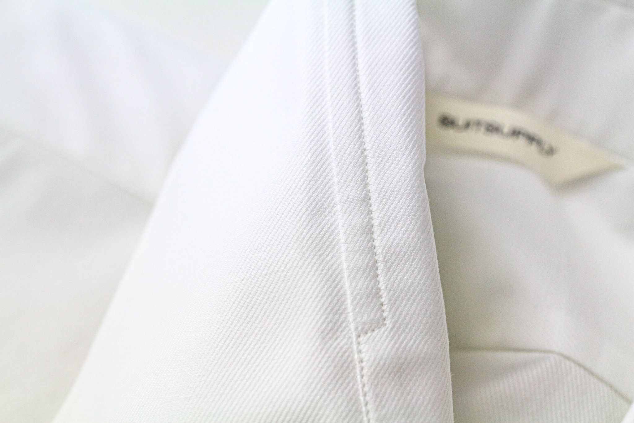 Suitsupply ~2XS Extra Slim Cotton White Cutaway Long Sleeve 77283 Size US XXS / EU 40 - 7 Thumbnail