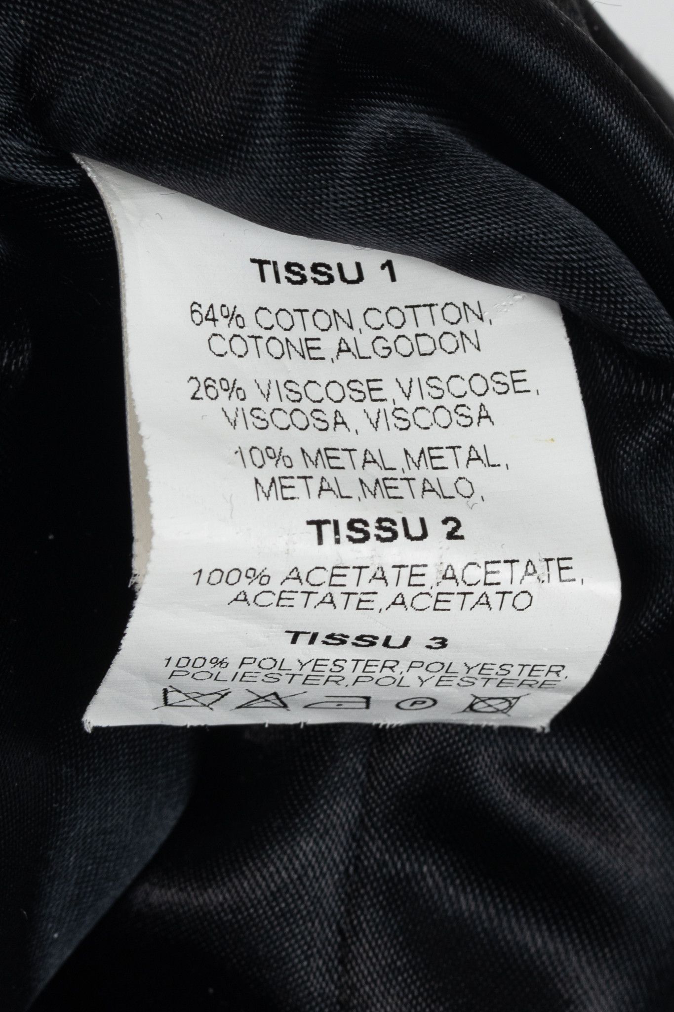 Other Aventures des Toiles Black Cotton Abstract-Print Zip Coat Size M / US 6-8 / IT 42-44 - 9 Thumbnail