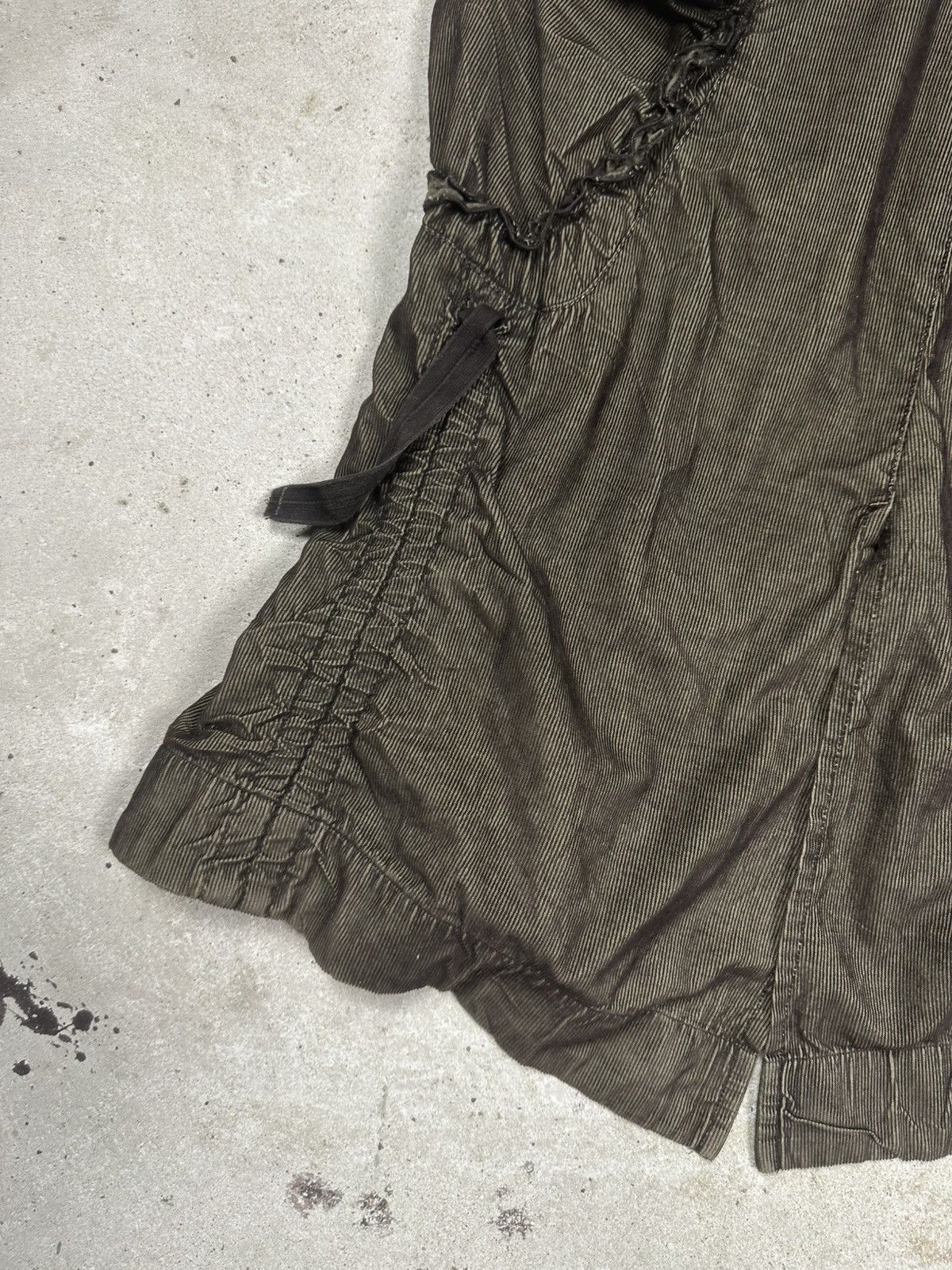 Marithe + Francois Girbaud Vintage 90s Marithe Francois Girbaud Cargo Bondage Skirt Size 28" / US 6 / IT 42 - 3 Thumbnail