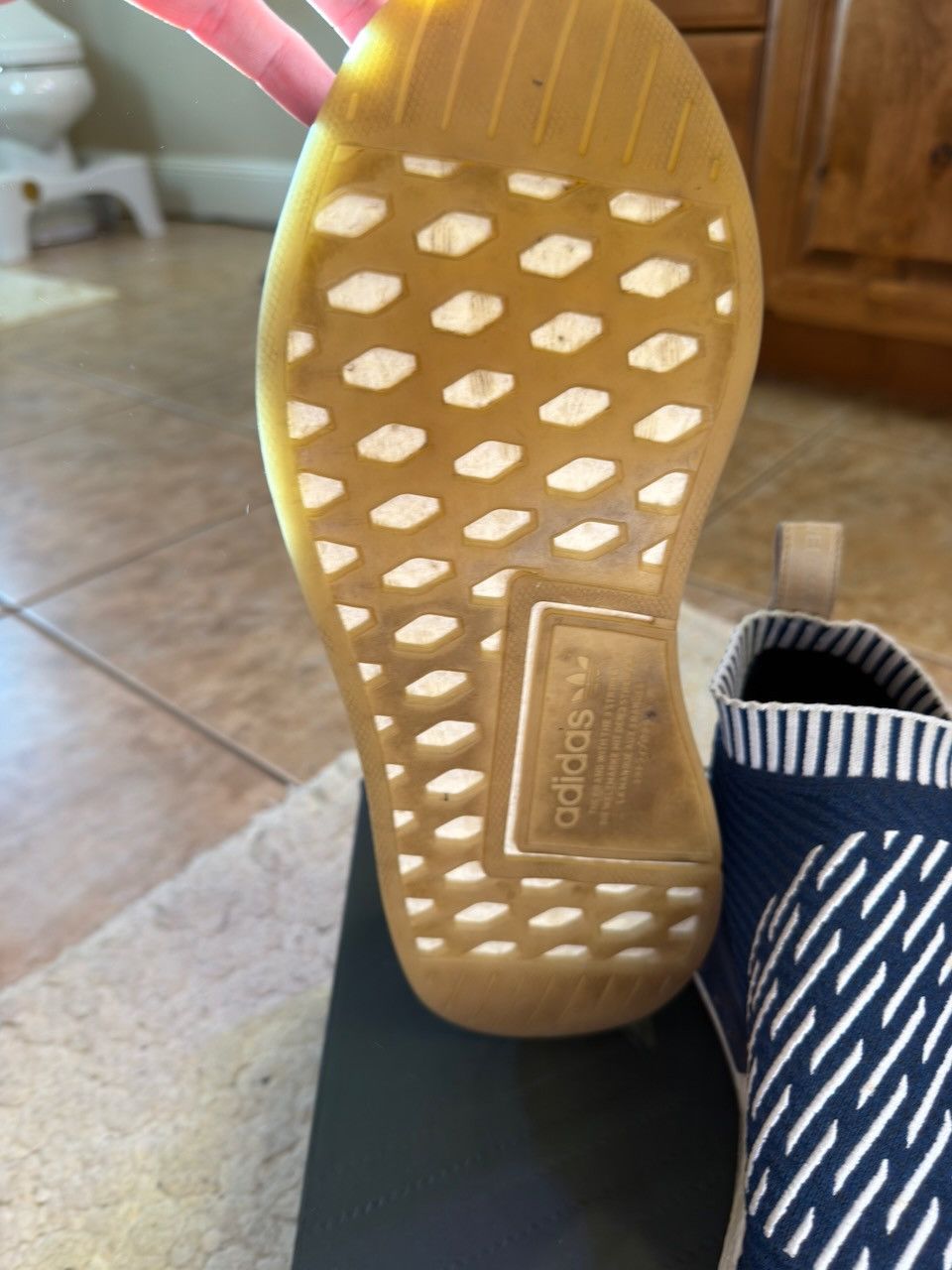 Adidas adidas NMD_CS2 Primeknit 'Ronin' BA7189 Size US 10.5 / EU 43-44 - 6 Thumbnail