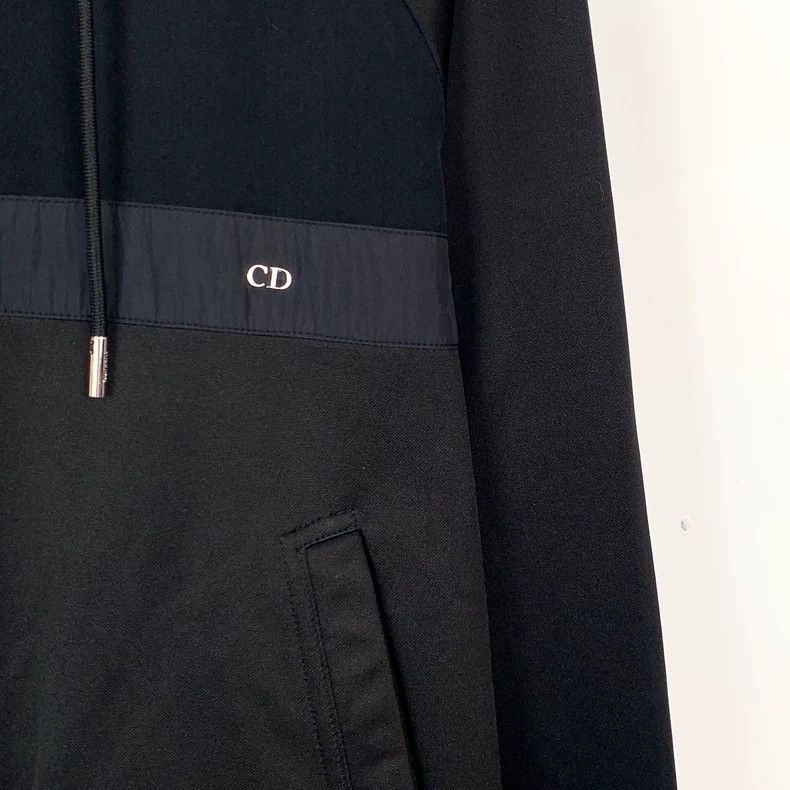 Dior Dior Black logo metal logo hooded zipper jacket 2501-Nextar Size US S / EU 44-46 / 1 - 4 Thumbnail