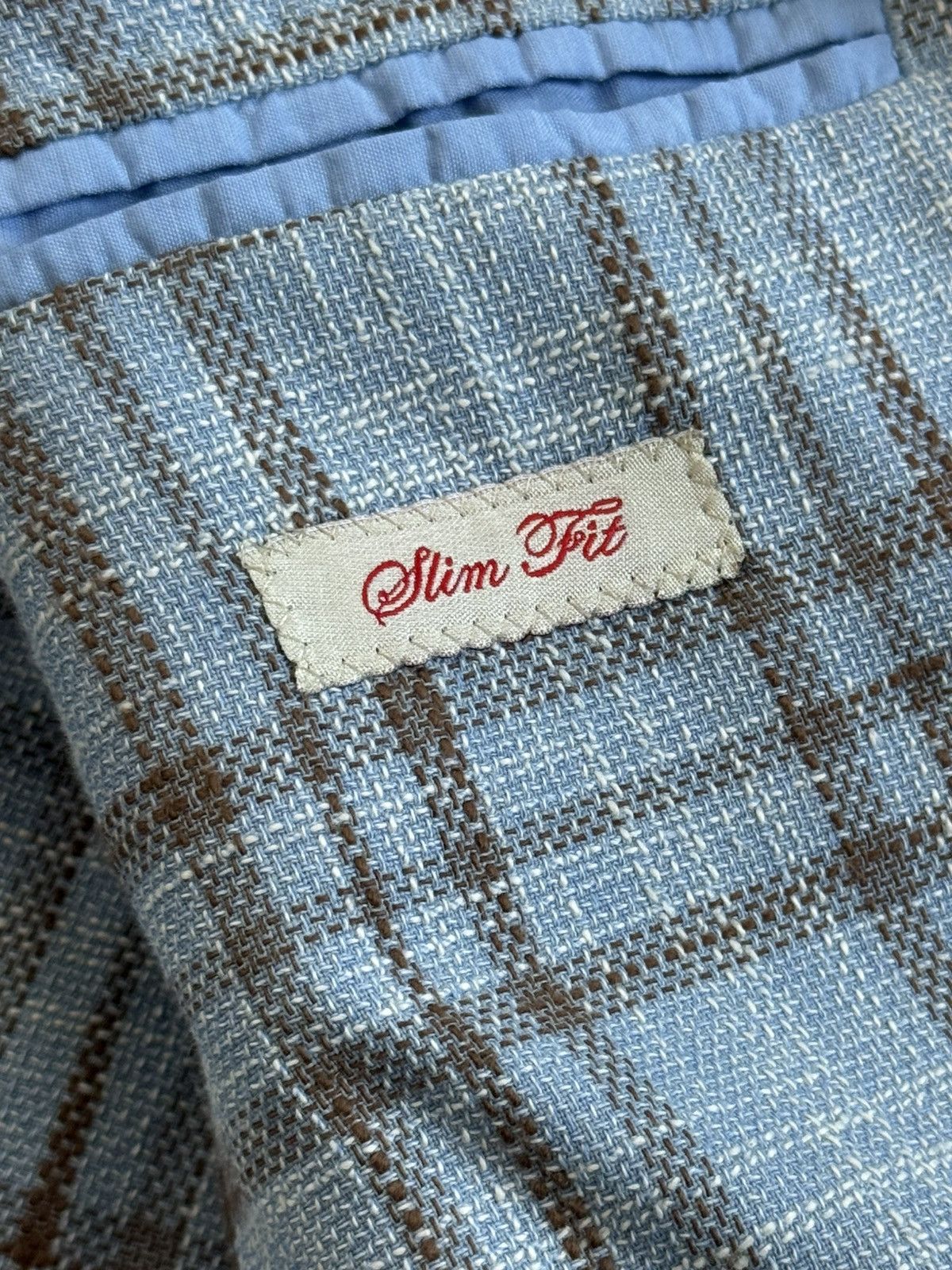 L.B.M. 1911 L.B.M. 1911 tailored Chekered wool blazer casual jacket Size 48R - 14 Thumbnail