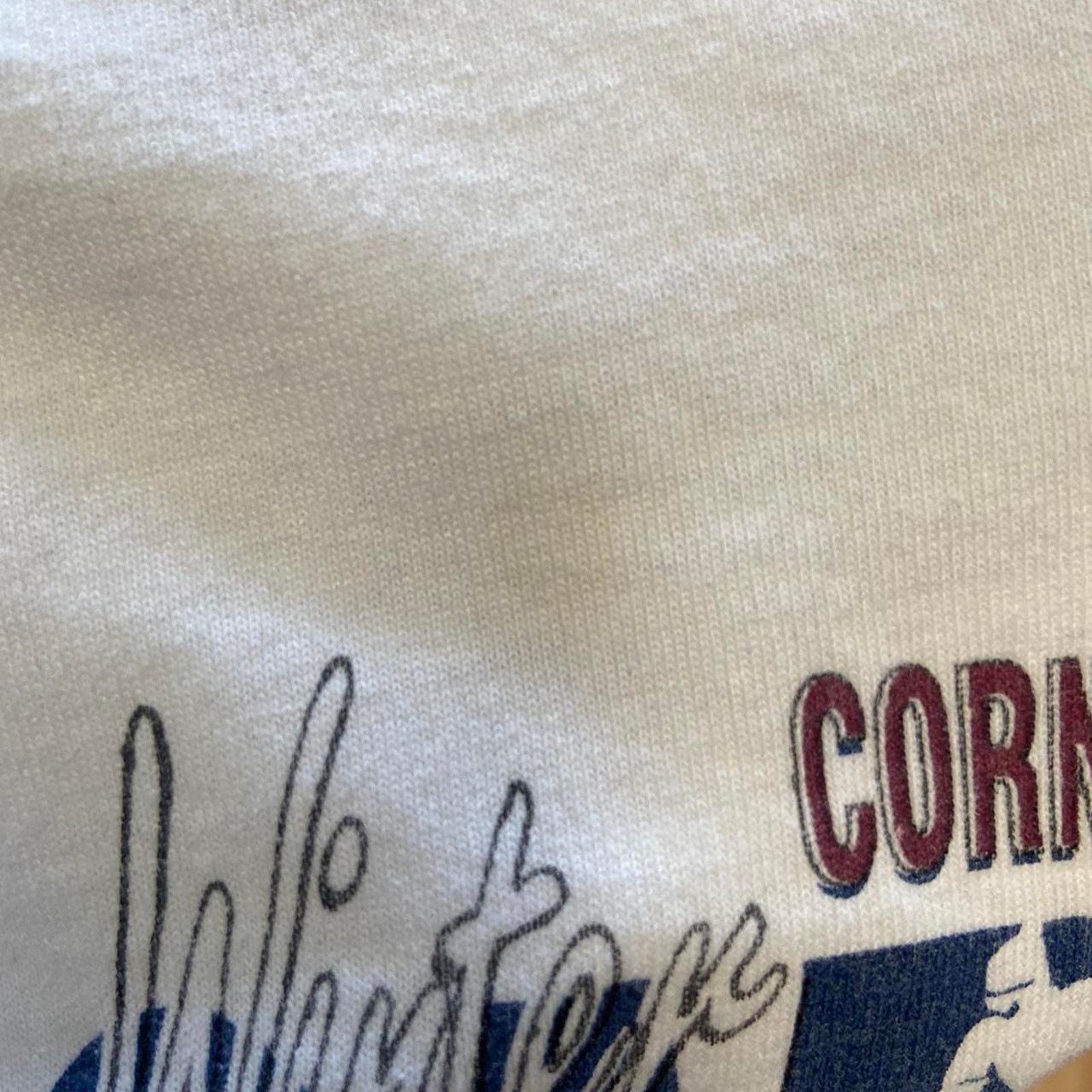 Fruit Of The Loom 90s white nebraska tee shirt Size US XL / EU 56 / 4 - 6 Thumbnail