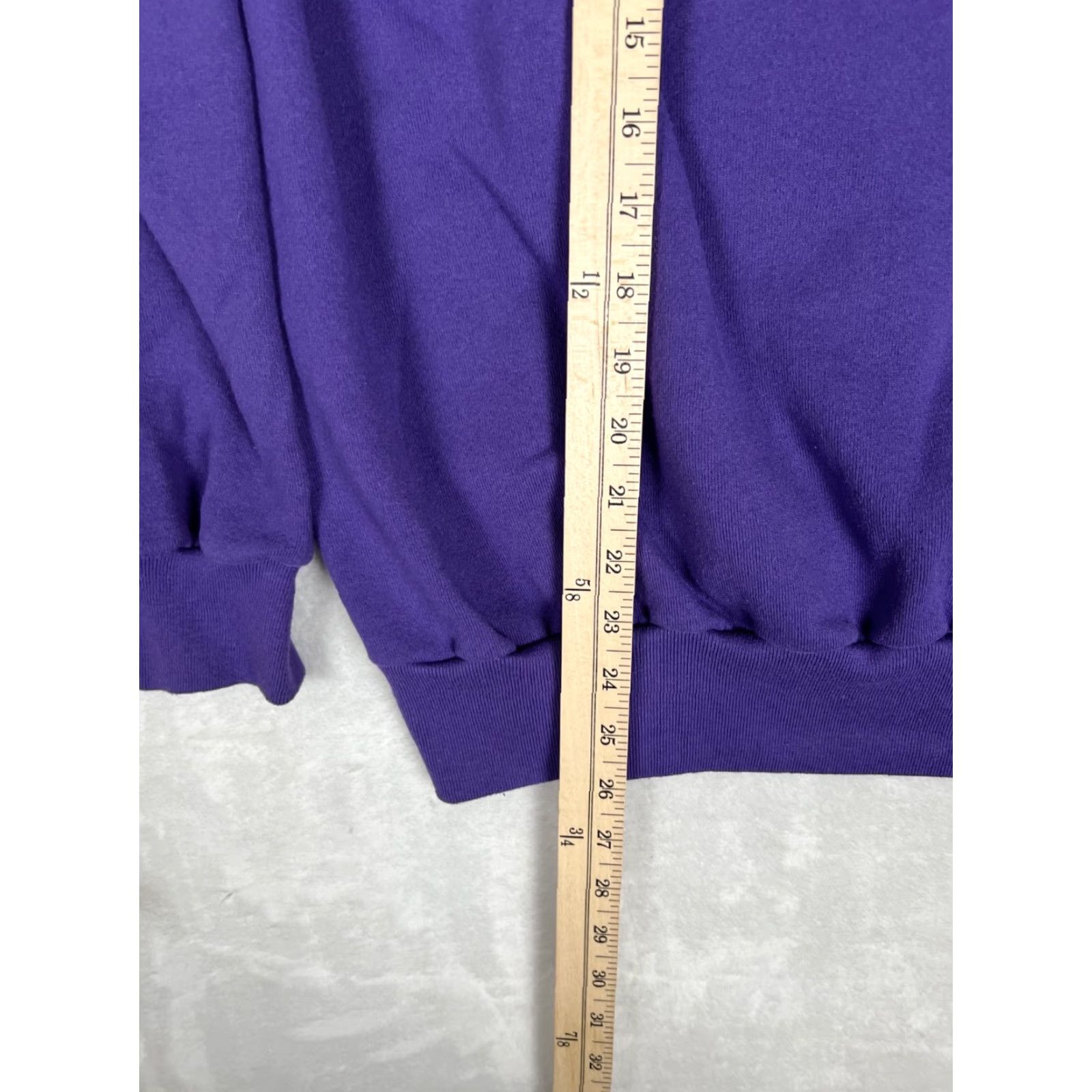 TEE JAYS VINTAGE Tee Jays Sweatshirt Raglan Blank Purple Size 3XL Made in USA Size US M / EU 48-50 / 2 - 4 Thumbnail