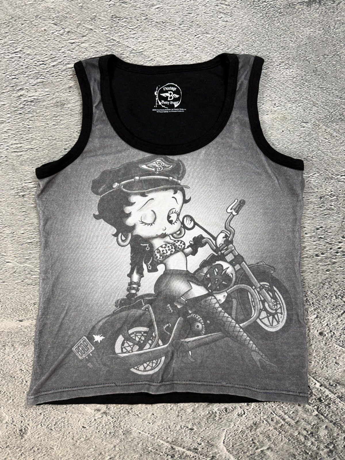 Vintage Betty Boop Vintage 2005 licence Tank Top king syndicate Size S / US 4 / IT 40 - 1 Thumbnail