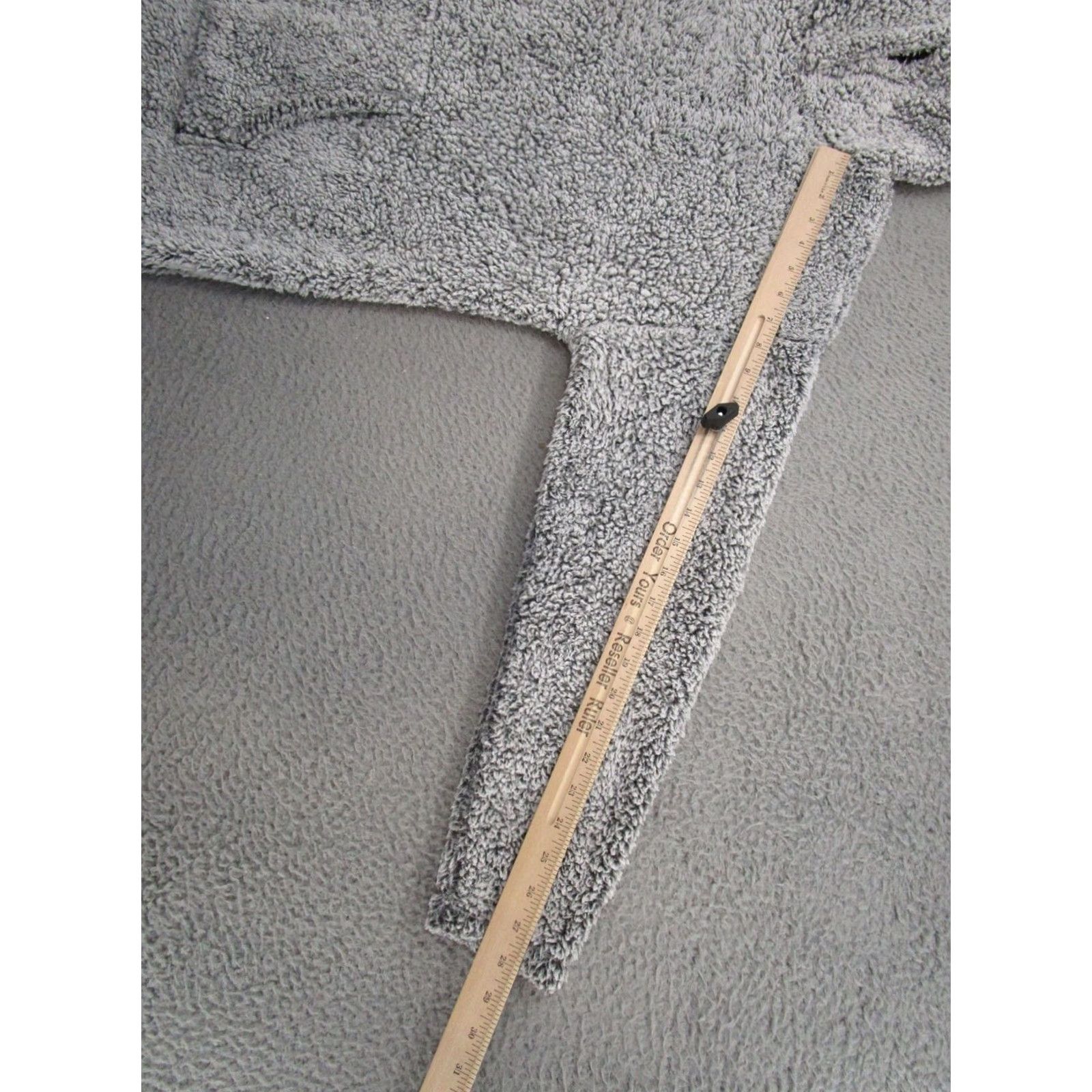 Vintage 32 Heat Women's Gray Sherpa Pullover Hoodie Size Medium Outdoor Pullover Sweatshirt Sweatshirt Hoodie Shirt Womens Outdoor 90s? Size M / US 6-8 / IT 42-44 - 7 Thumbnail