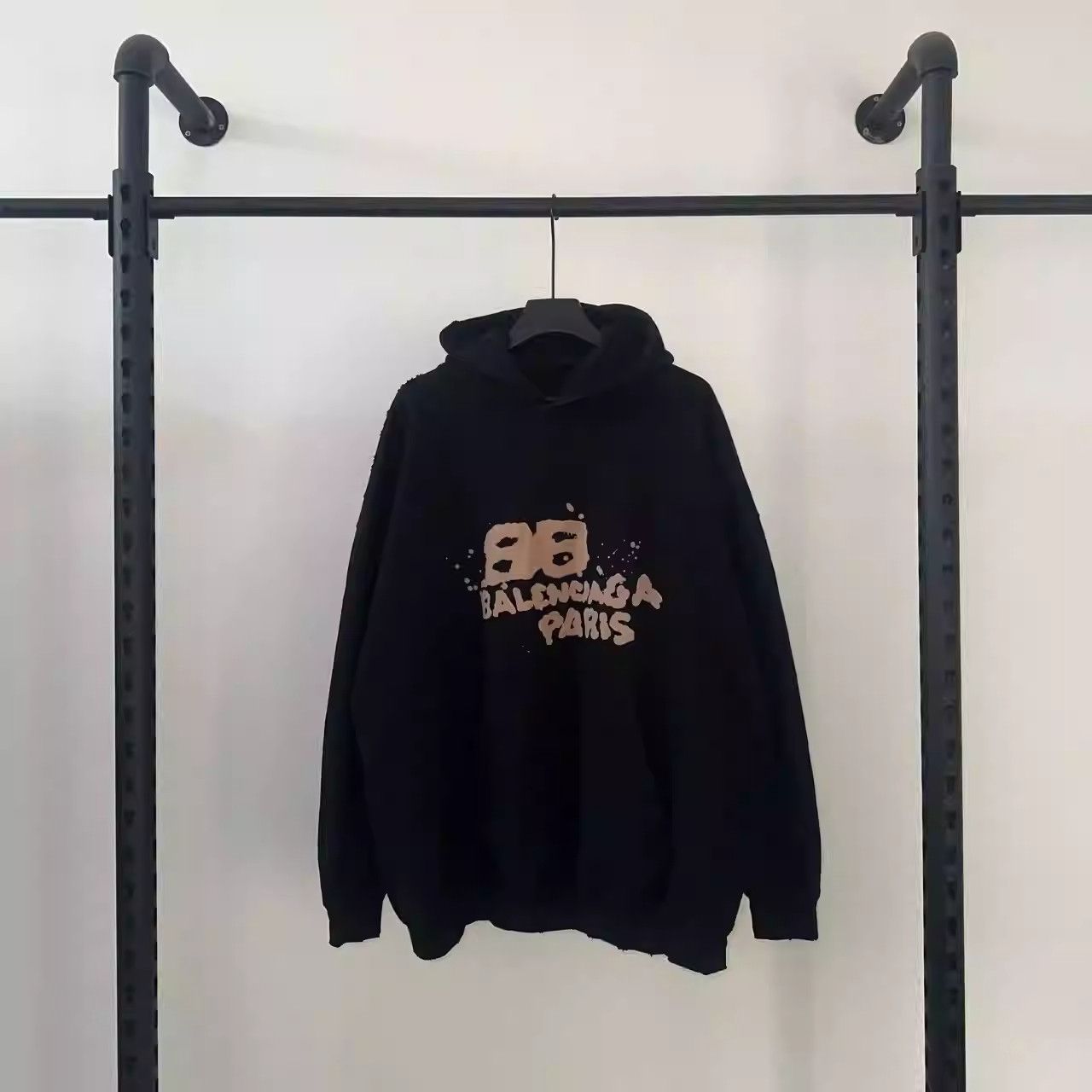 Balenciaga Balenciaga Destruction Do Old Hoodie Size US S / EU 44-46 / 1 - 1 Thumbnail