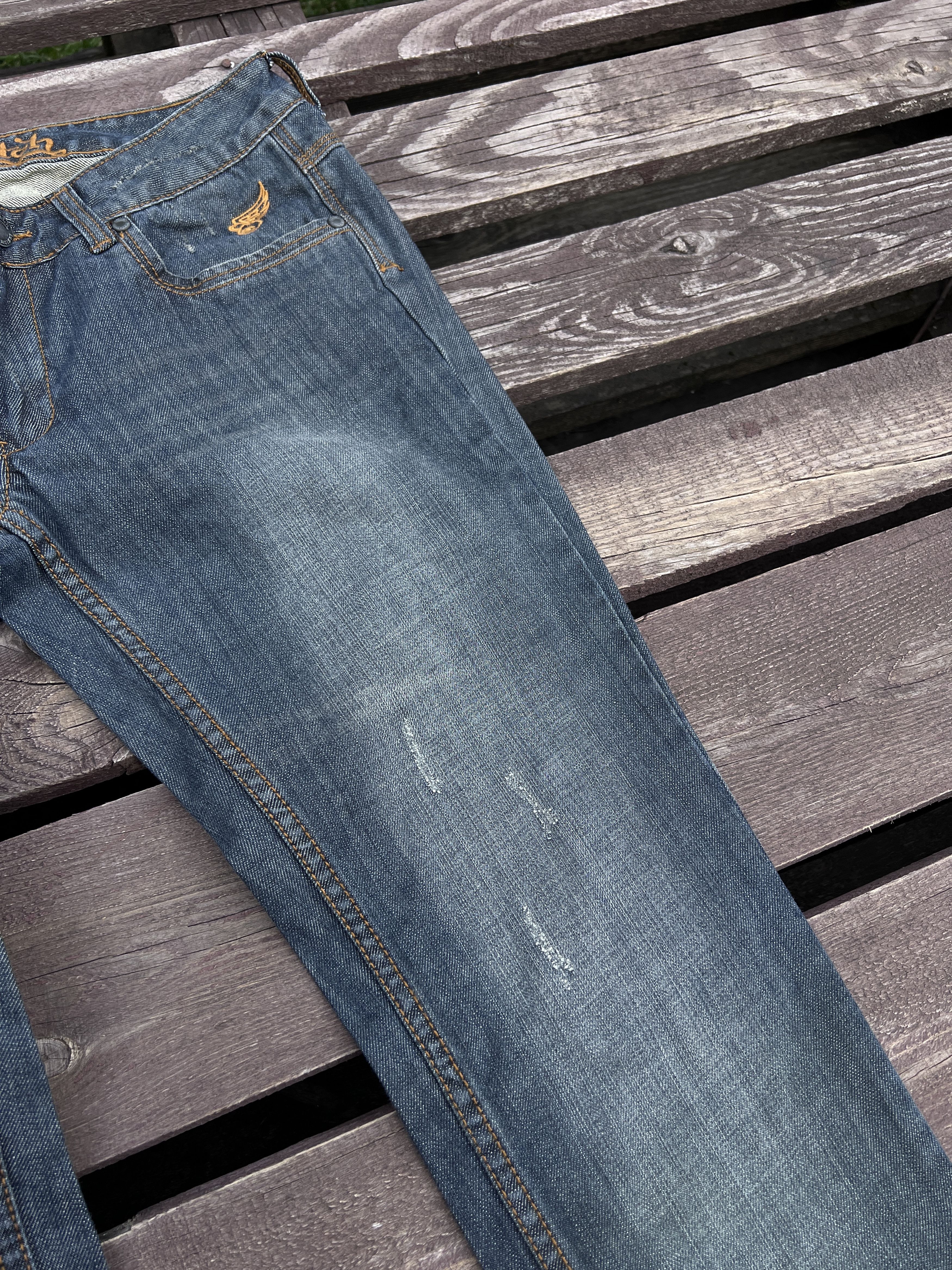 Vintage Vintage Y2K Von Dutch Denim Jeans Size 30" / US 8 / IT 44 - 19 Thumbnail