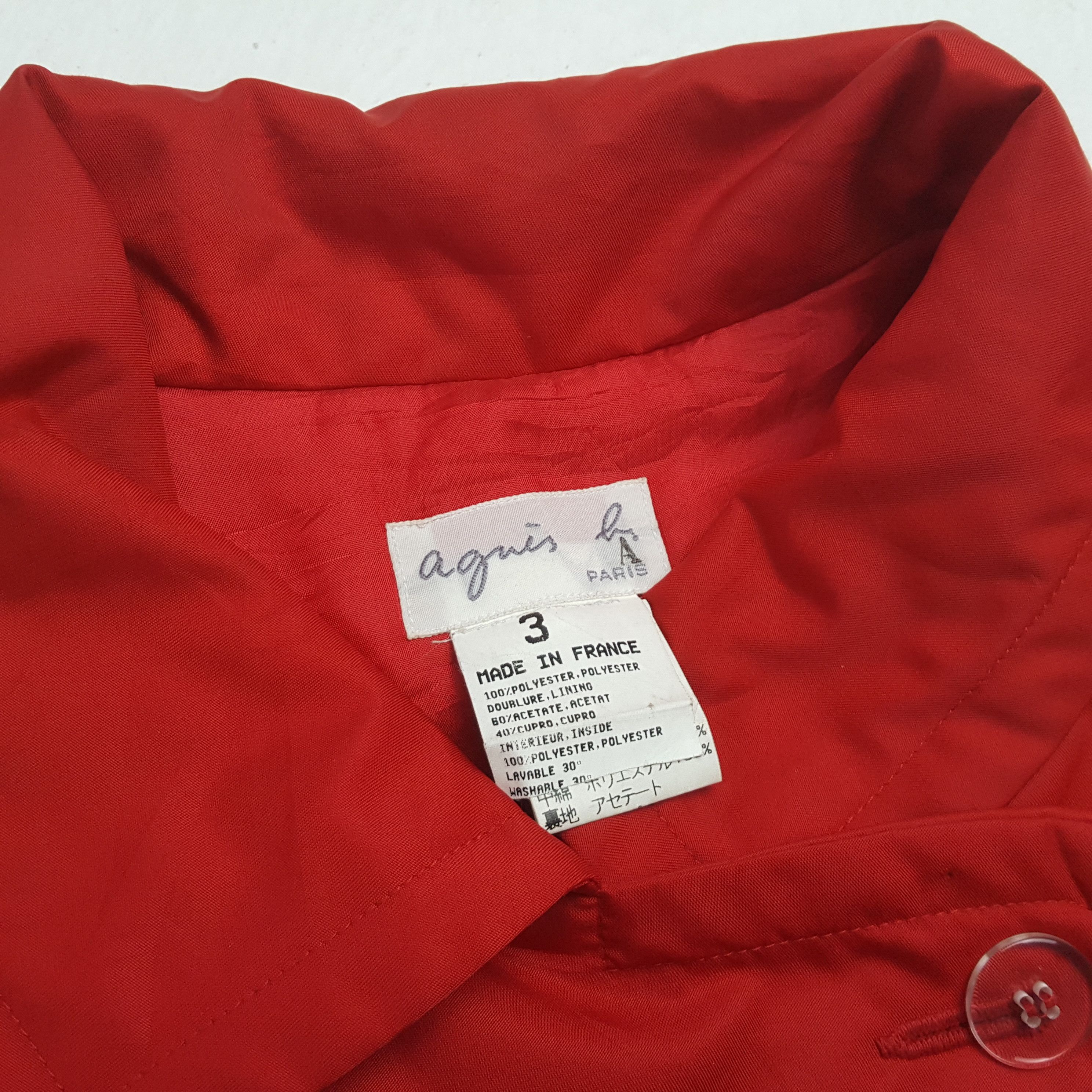 Vintage × agnes b. Vintage AGNES B. France Fashion Designer Brand Jacket Size M / US 6-8 / IT 42-44 - 9 Thumbnail