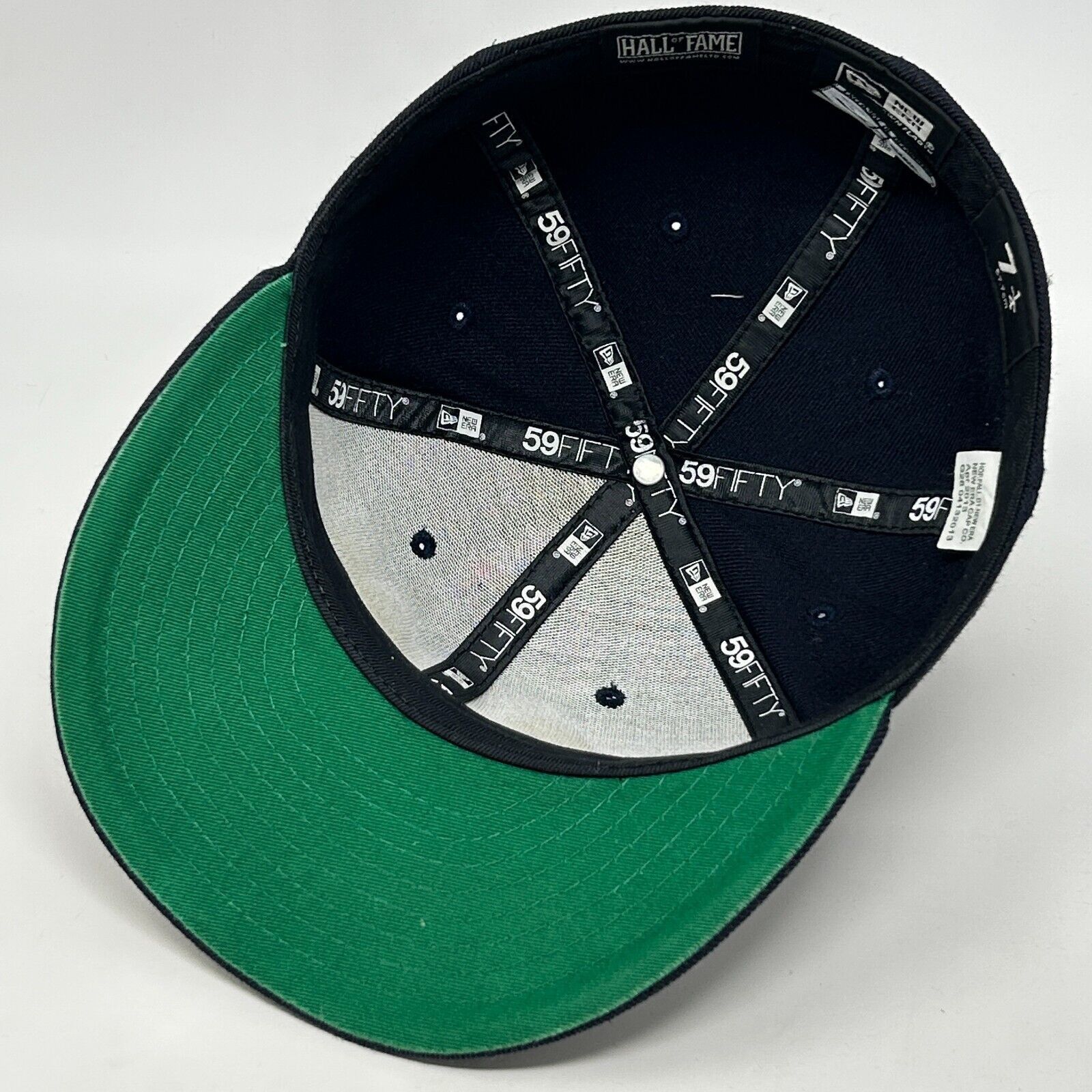 New Era Hall of Fame 2nd Sucks A Number 1 Hat Cap Blue 7 1/4 Size ONE SIZE - 4 Thumbnail