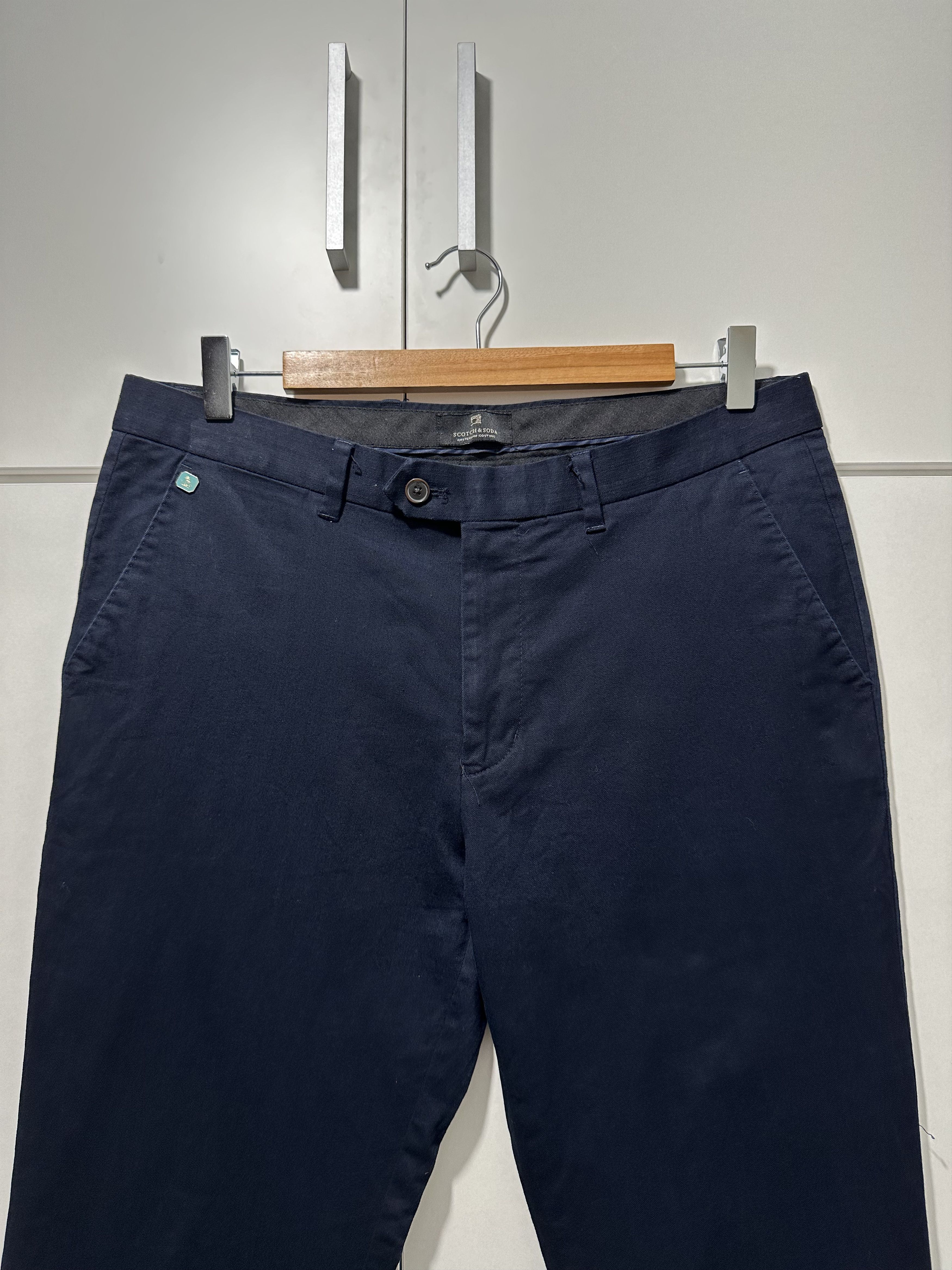 Scotch & Soda Scotch & Soda Casual Chino Pants in Blue Size US 32 / EU 48 - 3 Thumbnail