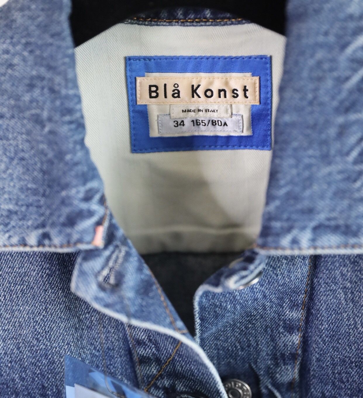 Acne Studios Acne studios Cotton denim jacket 2412-Nextarrow Size US S / EU 44-46 / 1 - 9 Thumbnail