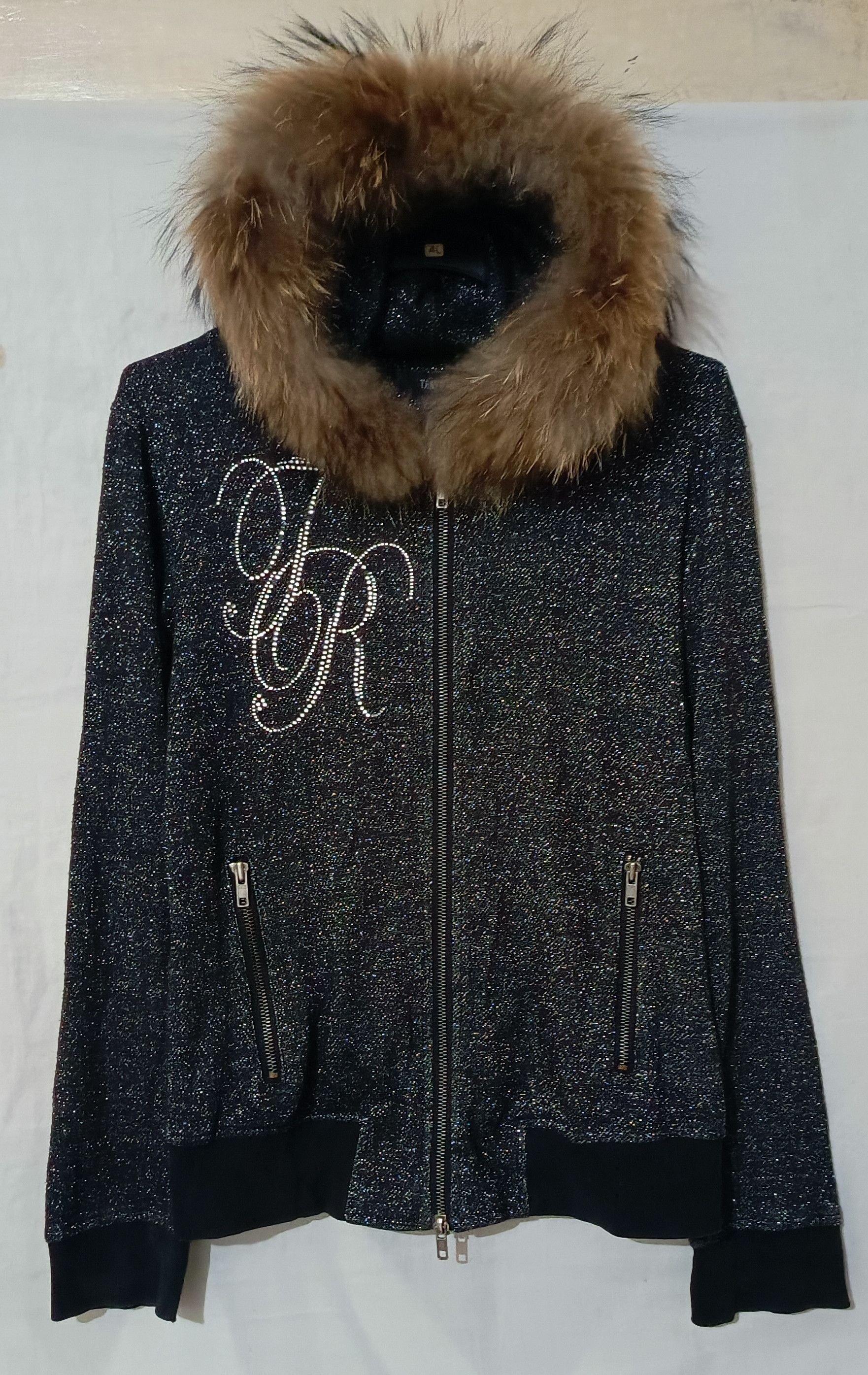 If Six Was Nine 💥Sick Skulls Big - RaccoonHoodie Full Of Glitter Size US M / EU 48-50 / 2 - 1 Thumbnail