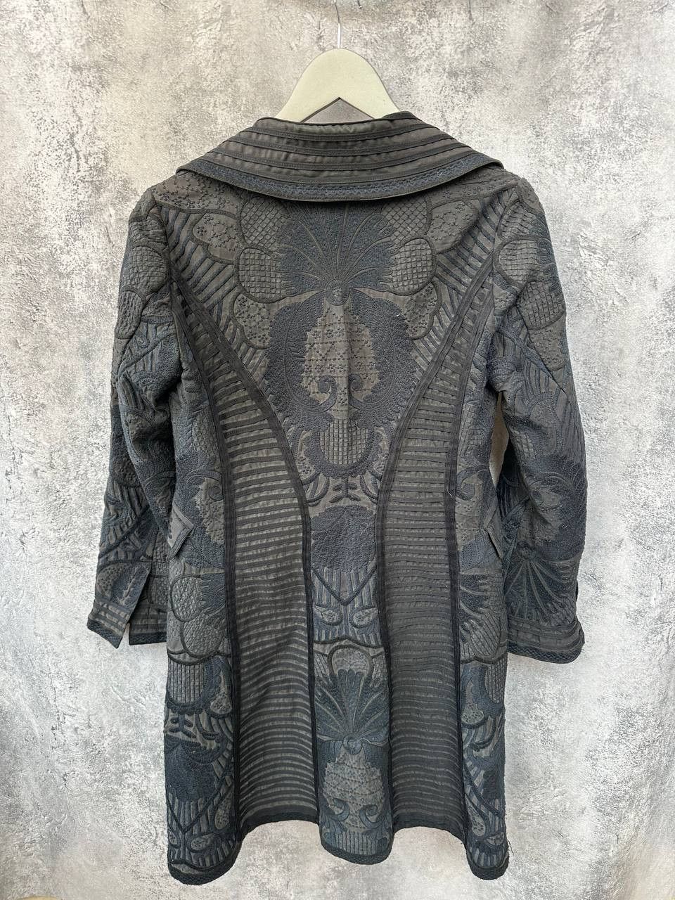 Johnny Was Biya by Johnny Was Coat Embroidered Silk/Linen Jacket Size S / US 4 / IT 40 - 3 Thumbnail
