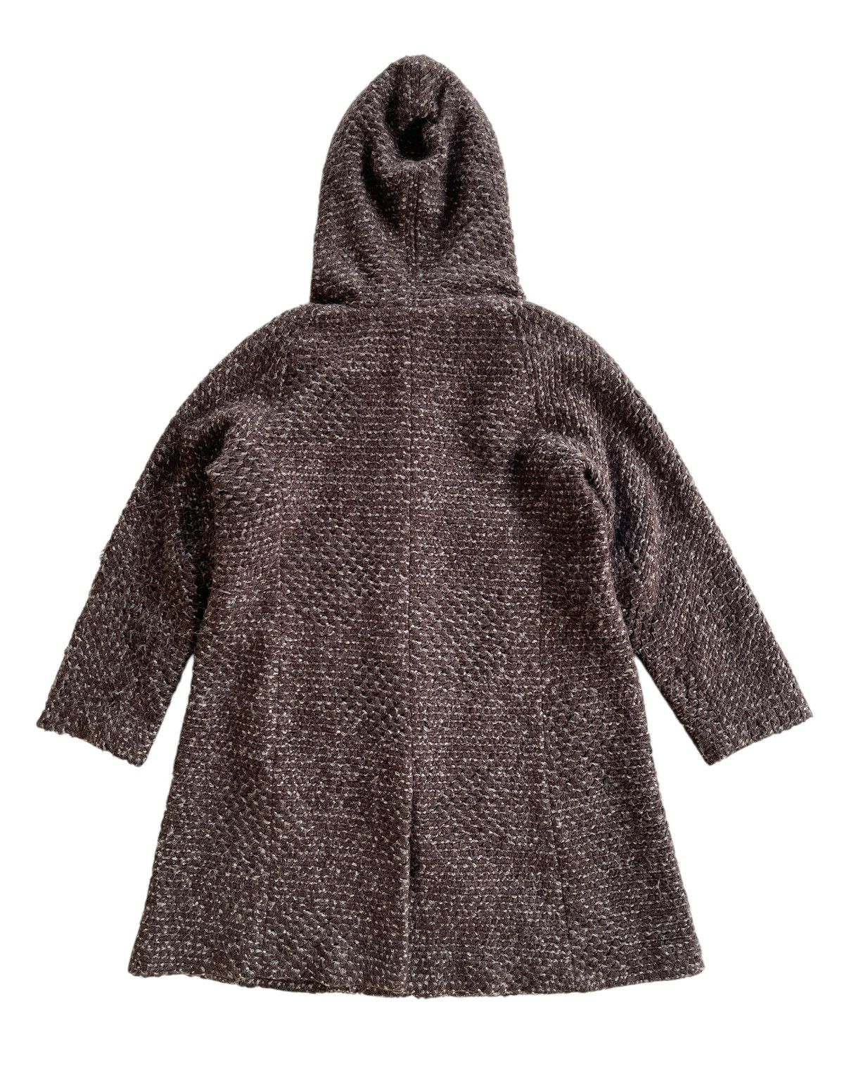 Issey Miyake Plantation Wool Mohair Hooded Parka Jacket Size M / US 6-8 / IT 42-44 - 2 Thumbnail