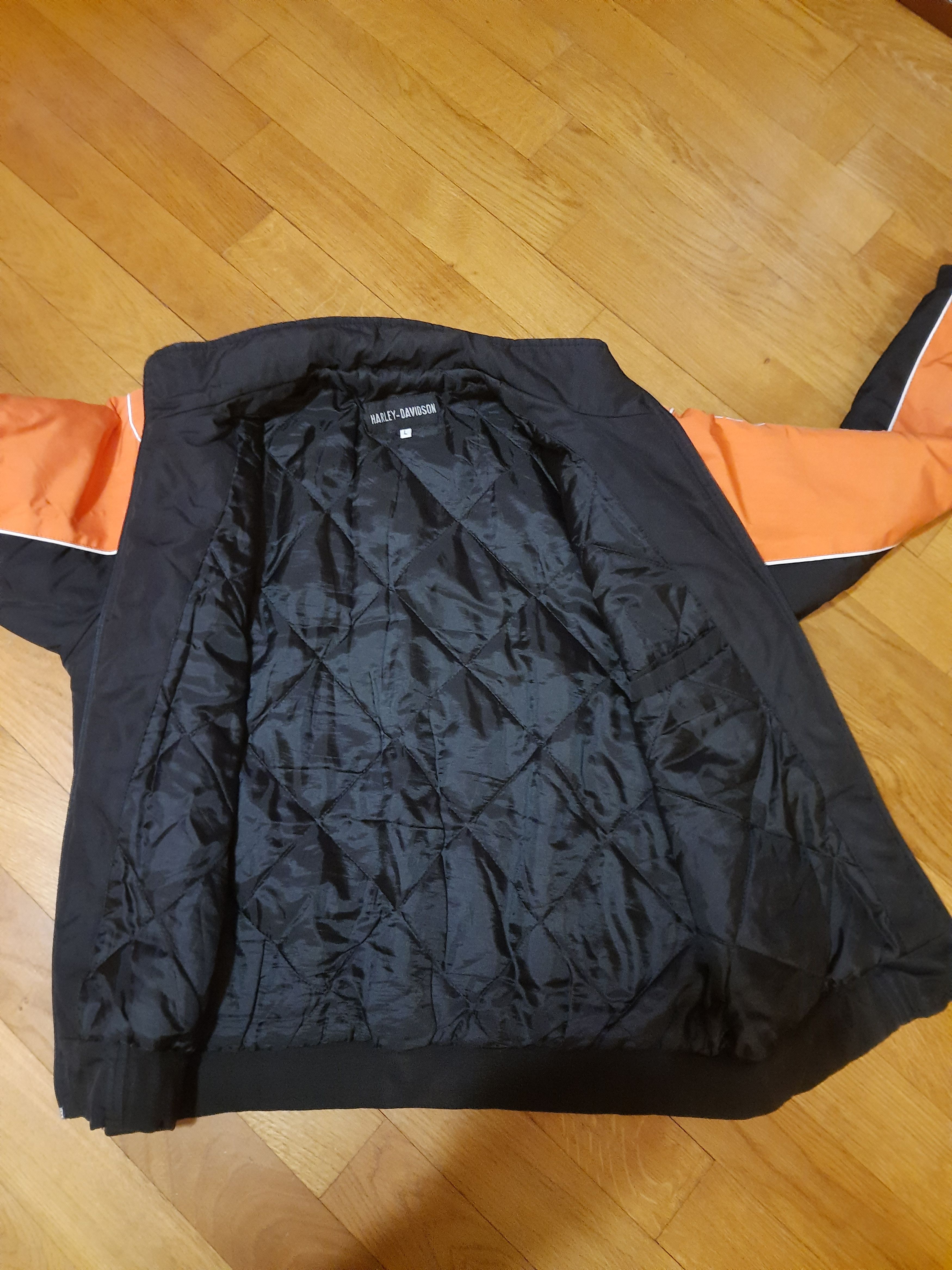 Harley Davidson Harley Davidson Chopper Vintage Bomber Parka Light Jacket Size US L / EU 52-54 / 3 - 9 Thumbnail