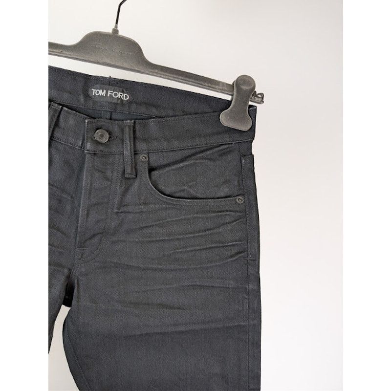 Tom Ford o1rshd1 Regular Fit Denim Jeans in Black Size US 29 - 5 Thumbnail
