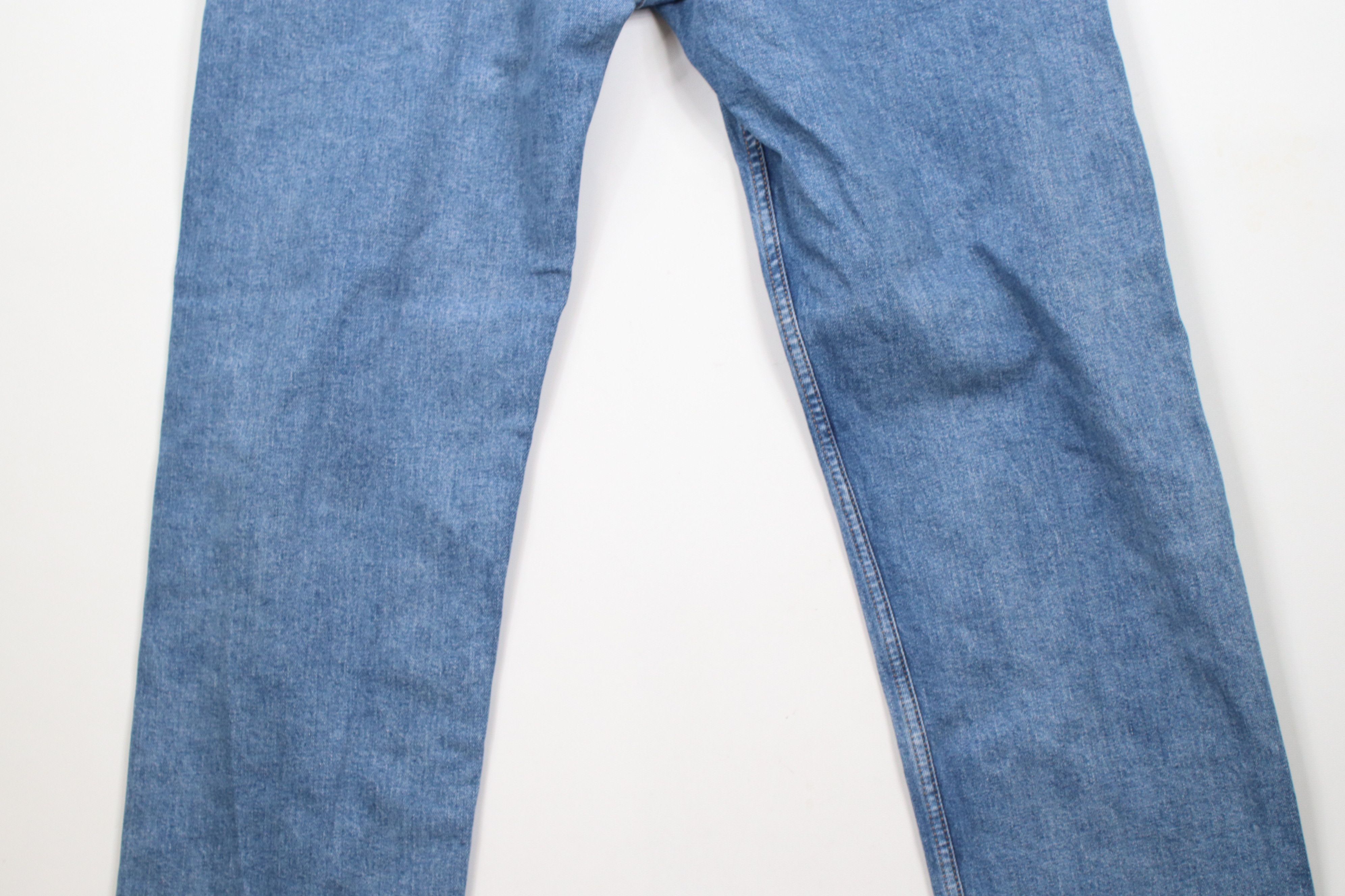 Levi's × Vintage Vintage Y2K Levis 505 Stretch Regular Fit Denim Jeans Blue Size US 36 / EU 52 - 9 Thumbnail