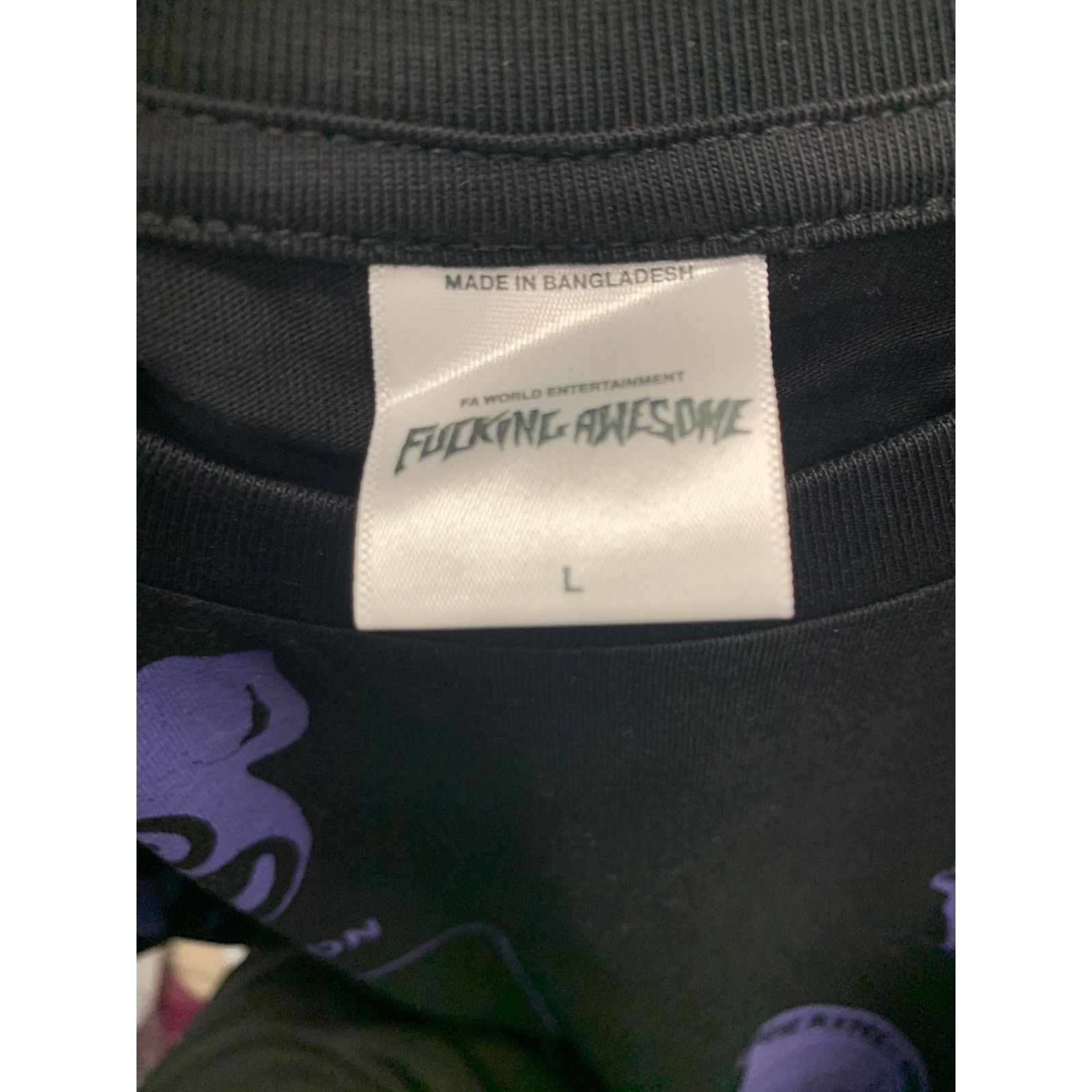 Fucking Awesome F*cking Awesome Black Depression Tee Size Large NEW Size US L / EU 52-54 / 3 - 3 Thumbnail