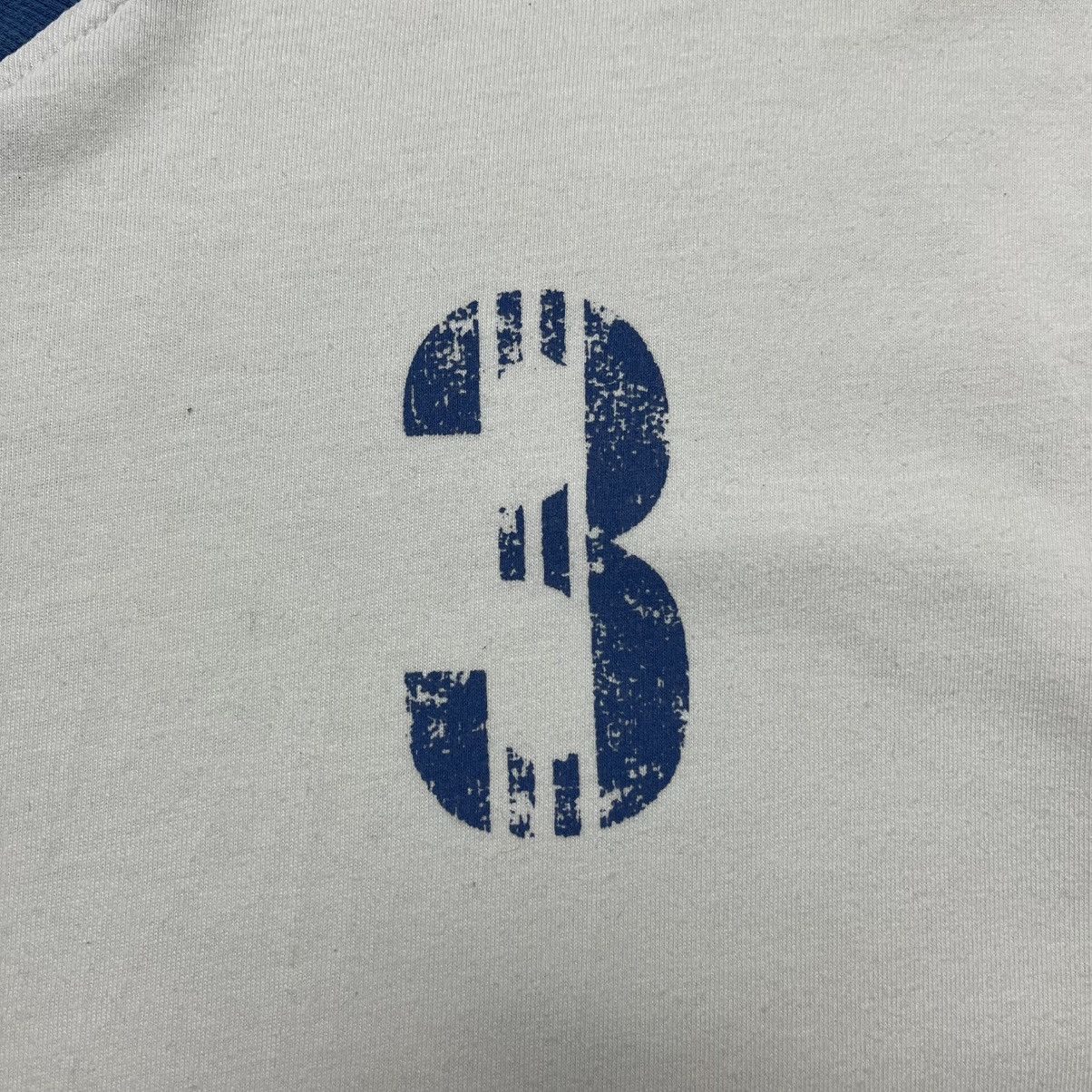 Adidas Vintage Adidas White Tee V-Neck Y2K Streetwear Size US XL / EU 56 / 4 - 3 Thumbnail