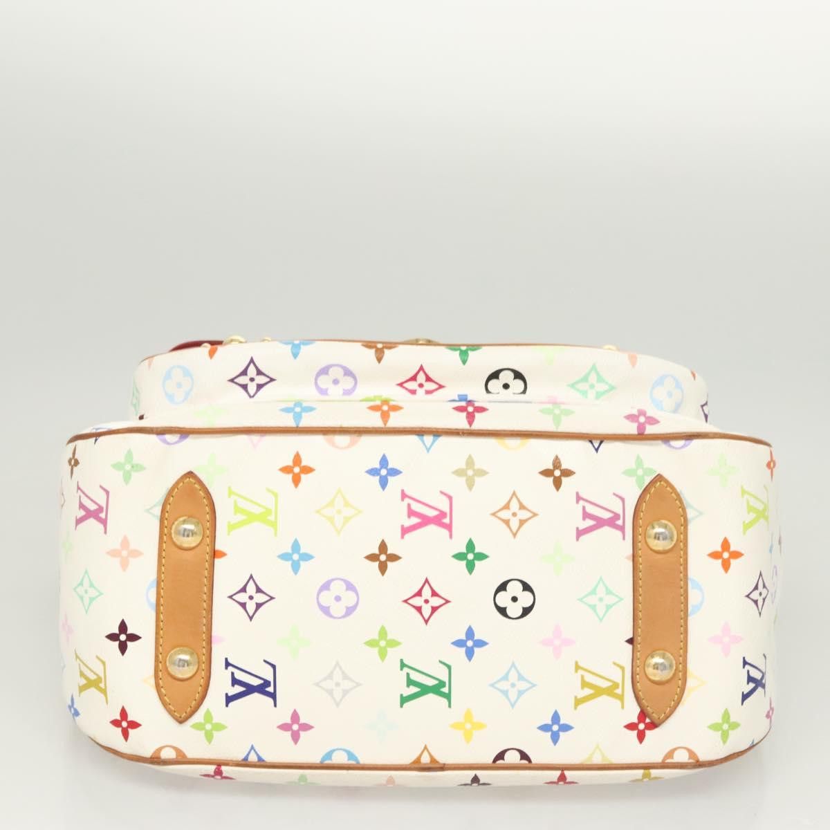 Louis Vuitton LOUIS VUITTON Monogram Multicolor Rita Bag White M40125 Size ONE SIZE - 5 Thumbnail