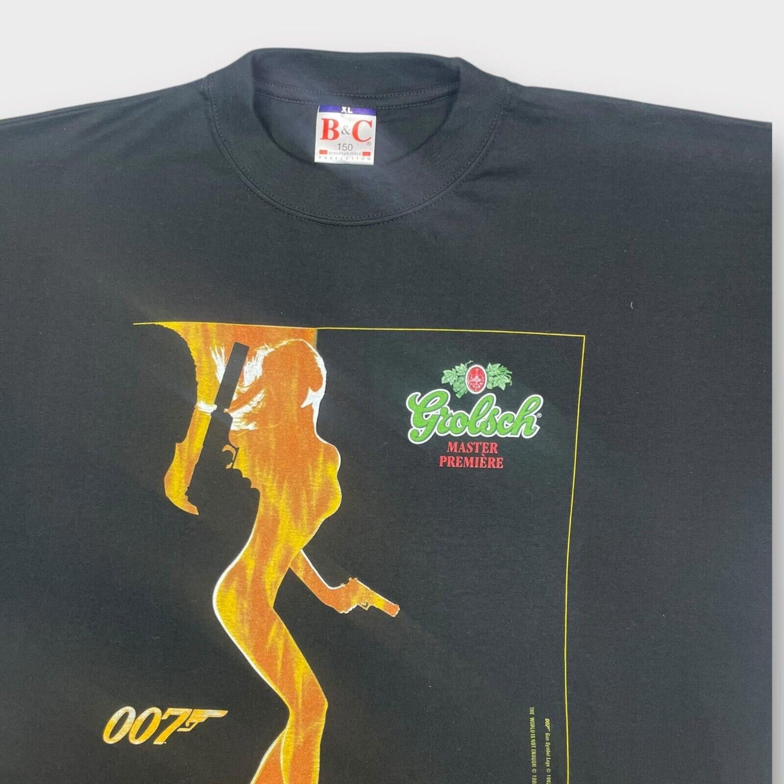 Designer Vintage 1999 James Bond The World is Not Enough Tshirt Size US XL / EU 56 / 4 - 2 Thumbnail