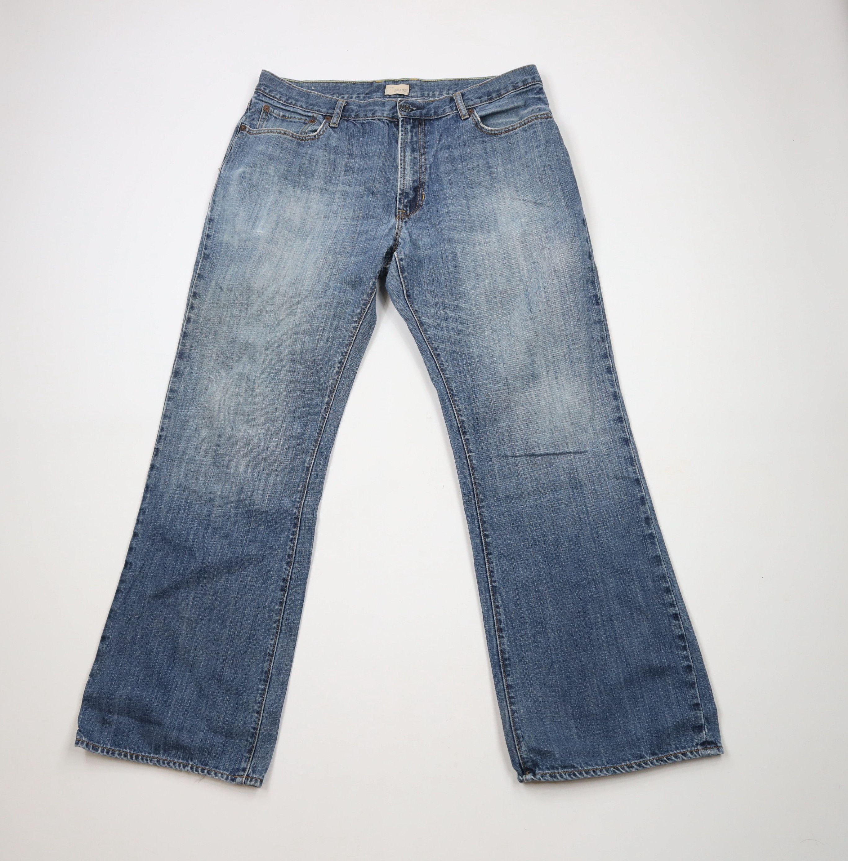 Gap × Vintage Vintage Y2K Gap Flared Wide Leg Boot Cut Denim Jeans Blue Size US 36 / EU 52 - 1 Thumbnail