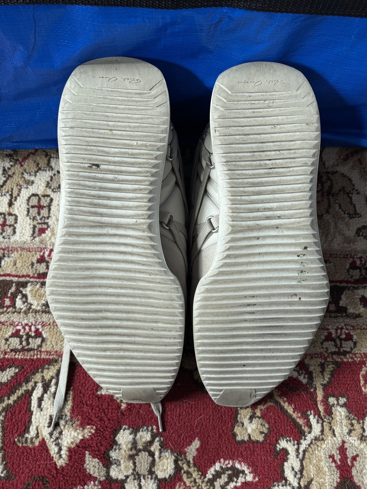 Rick Owens Rick Owens Maximal Runner Pearl Size US 8 / EU 41 - 8 Thumbnail