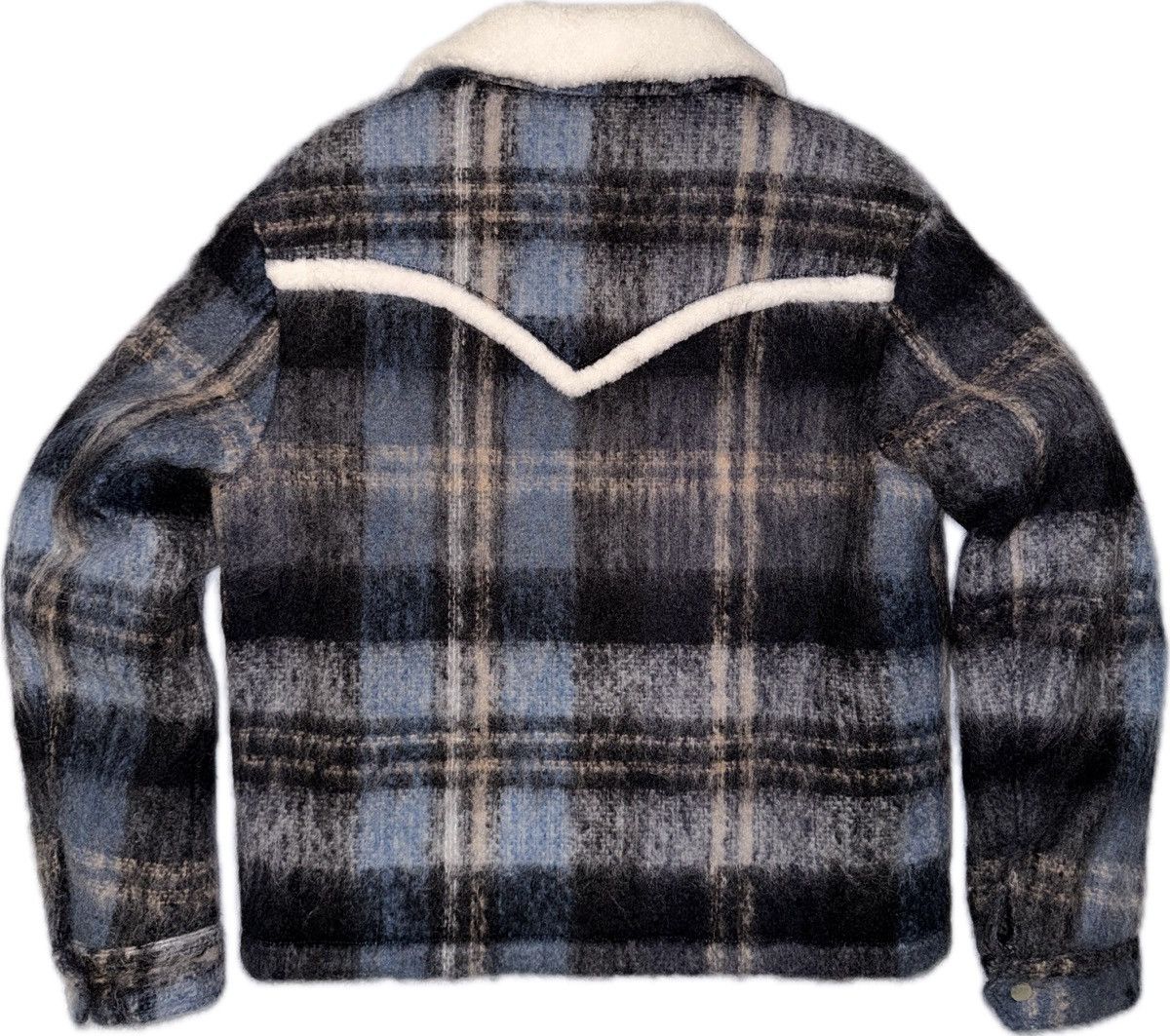 Amiri Amiri Plaid Shearling Jacket Size US L / EU 52-54 / 3 - 2 Thumbnail