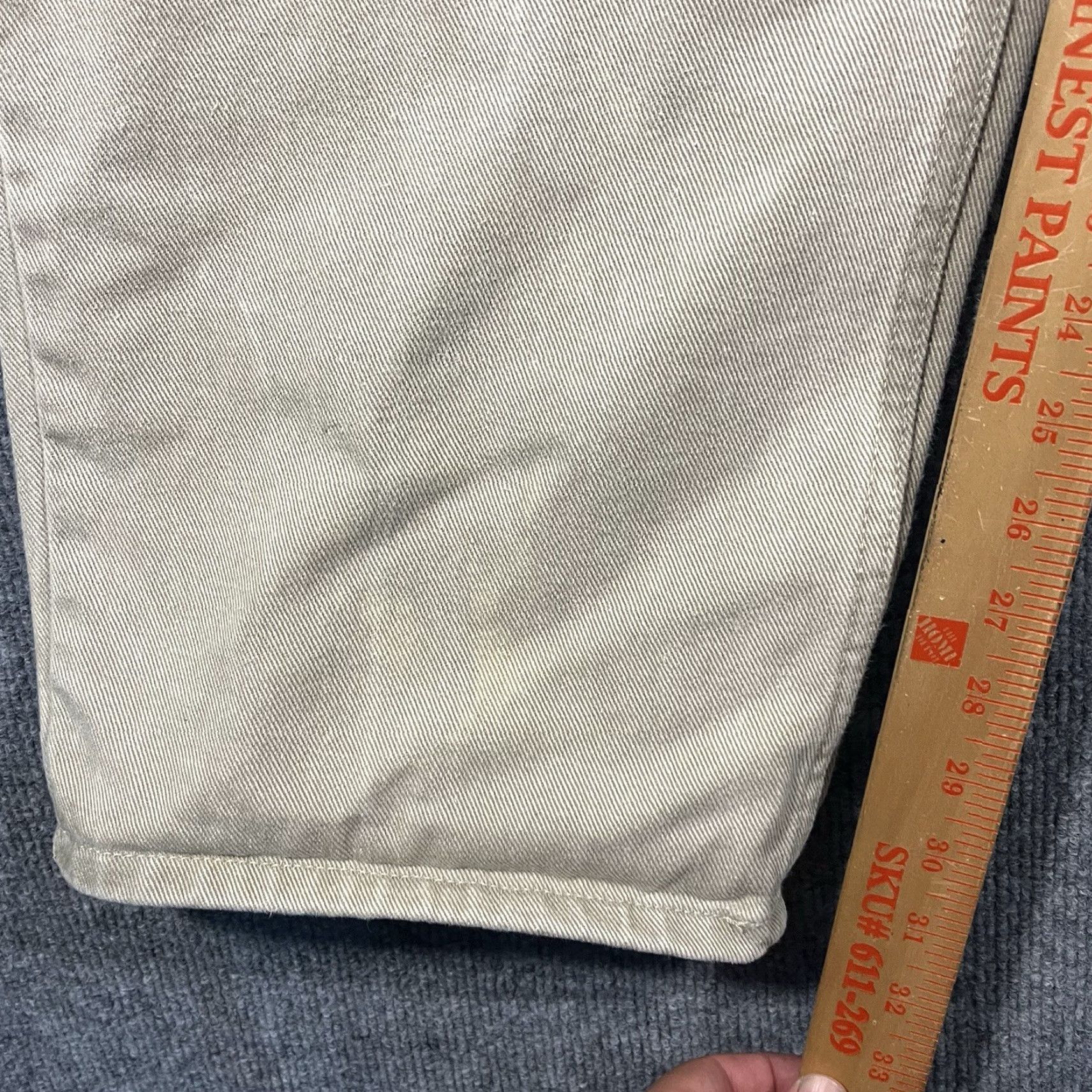 Anchor Blue VINTAGE Anchor Blue Jeans Baggy Straight 38x32 Mens Beige 90s Grunge Hip Hop USA Size US 38 / EU 54 - 4 Thumbnail