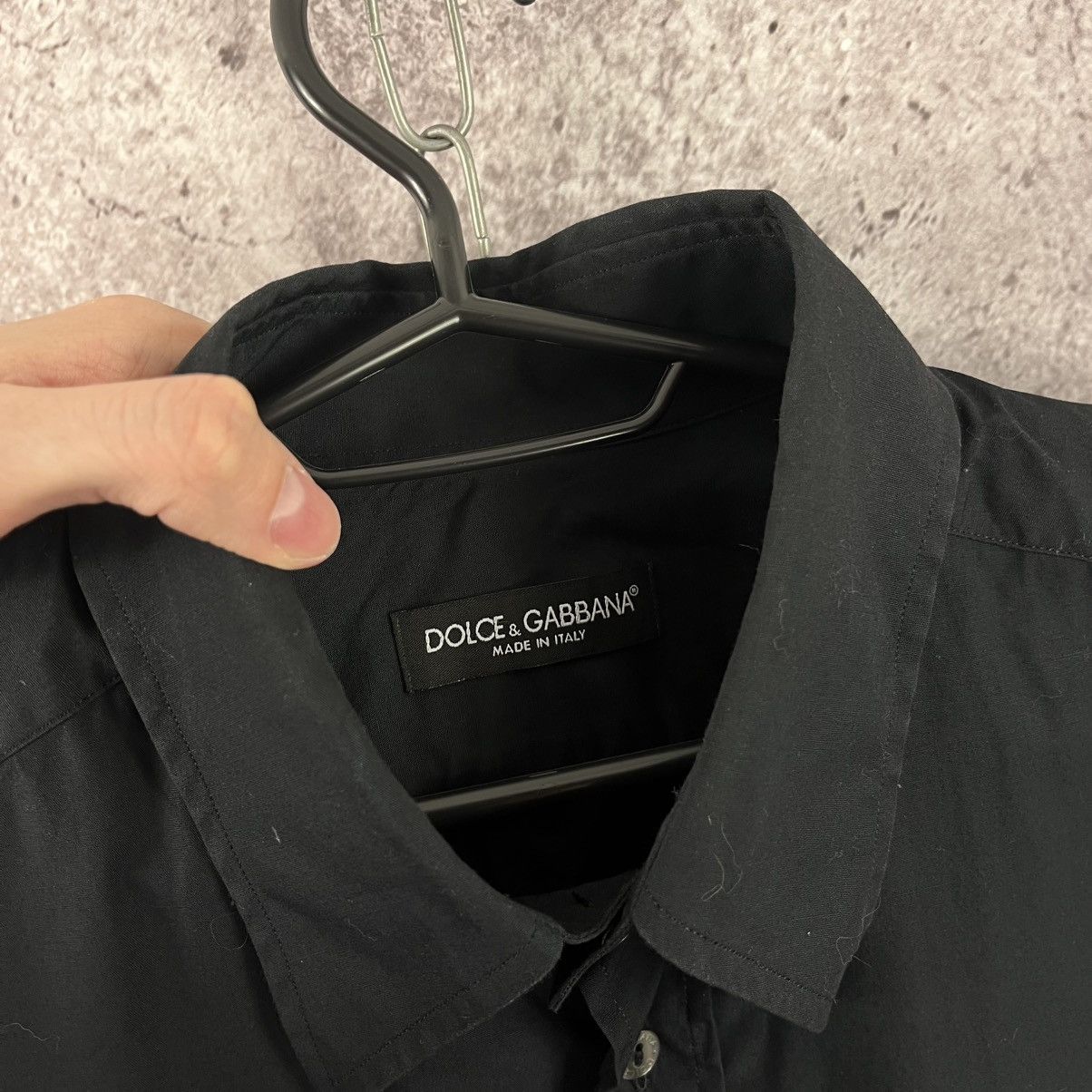 Dolce & Gabbana Dolce & Gabbana Vintage Long Sleeve Classic Buttons Shirt Size US L / EU 52-54 / 3 - 6 Thumbnail