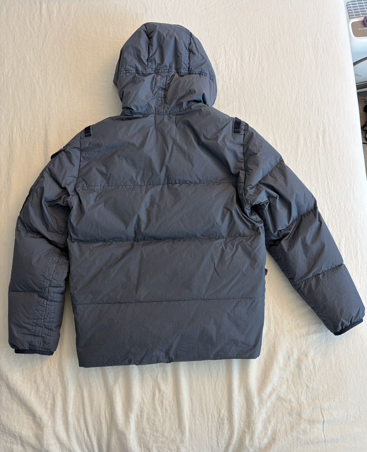 Stone Island Stone Island Blue Crinkle Reps Down Jacket Size US S / EU 44-46 / 1 - 3 Thumbnail