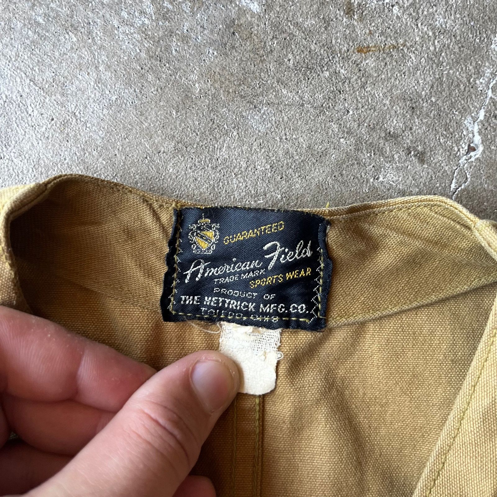 Vintage Rare Vintage 1950s Hettrick Co. Half Moon Hunting Vest M Size US M / EU 48-50 / 2 - 4 Thumbnail