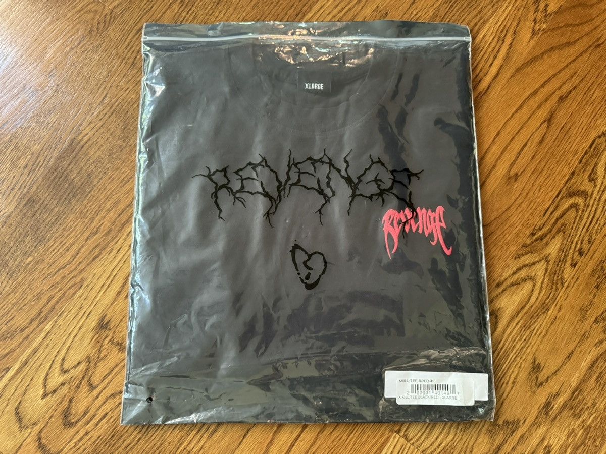 Revenge Large Revenge XXXTentacion Kill Tee Black Red Shirt Size US L / EU 52-54 / 3 - 3 Thumbnail