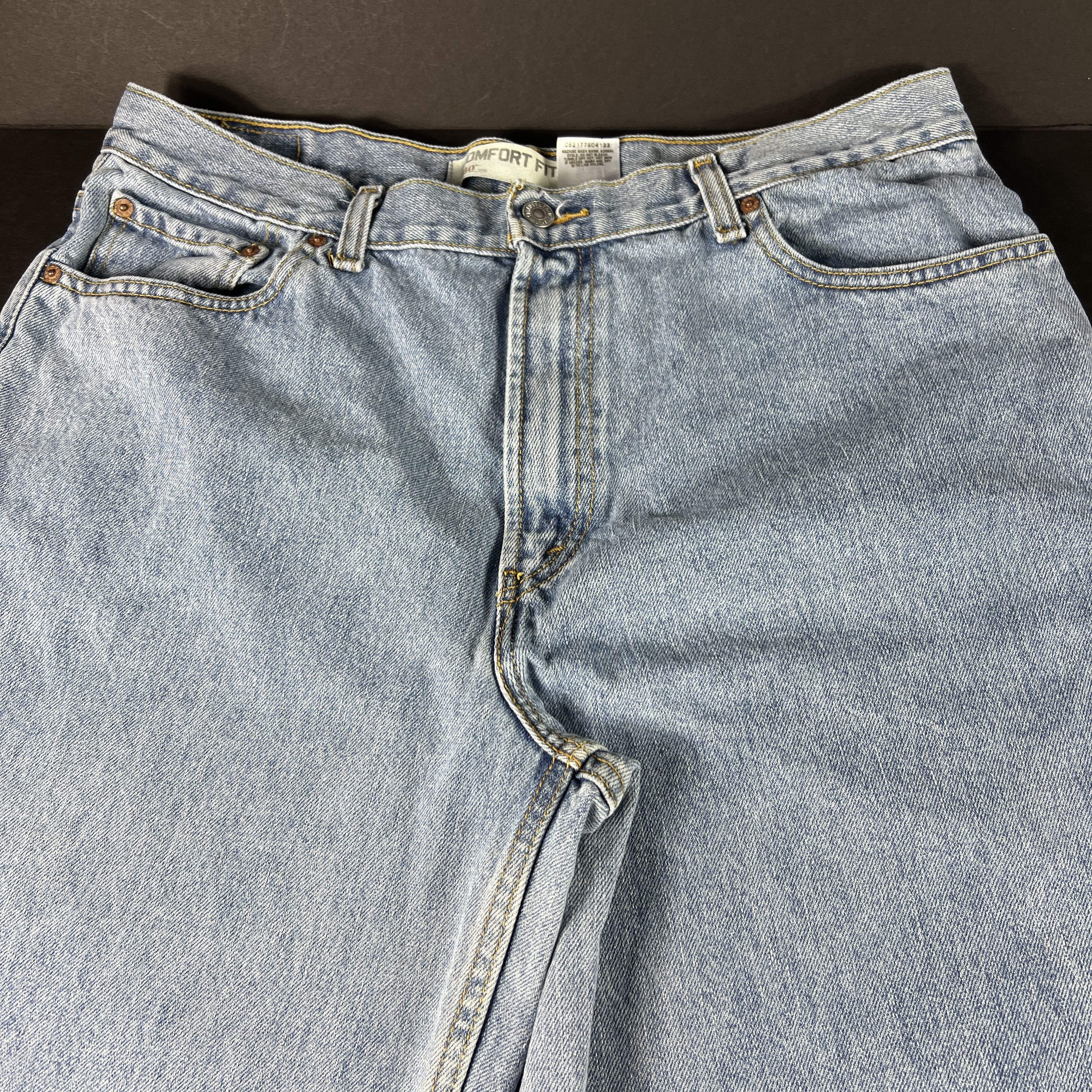 Levi's Y2K Levi's Jeans 560 Loose Tapered Blue Faded Cotton Denim Size US 36 / EU 52 - 3 Thumbnail