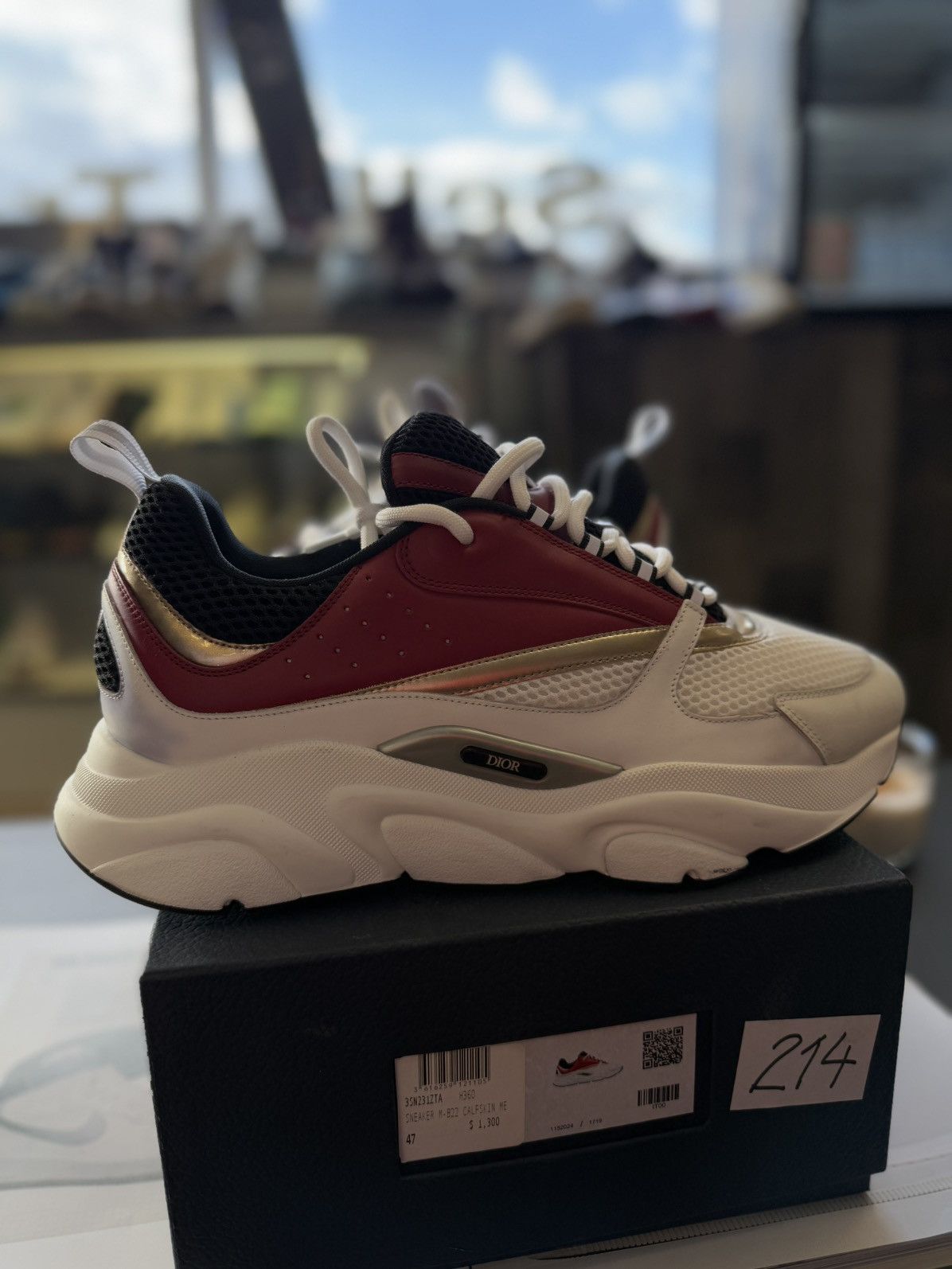 Dior Dior B22 Low Top Sneakers Size 47EU/14US W BOX Size US 14 / EU 47 - 3 Thumbnail
