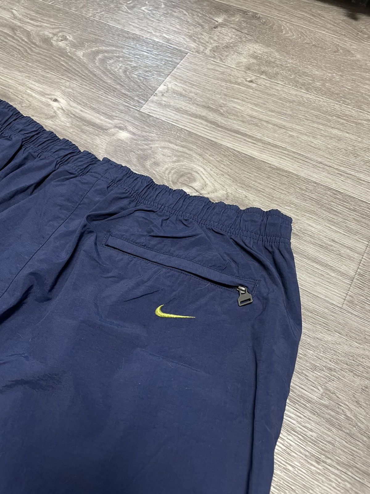 Nike Vintage 90s Nike Blue Nylon Pants Retro Y2K Size US 36 / EU 52 - 18 Thumbnail