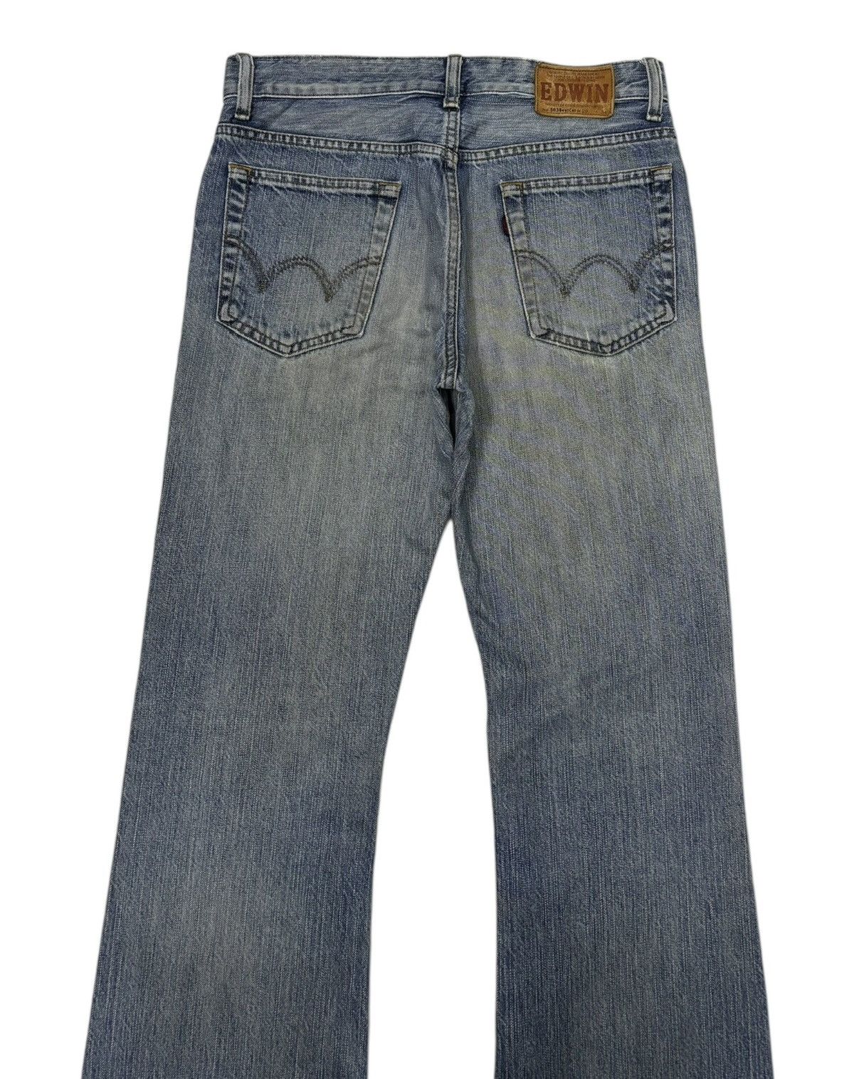 Edwin EDWIN REBEL BOOTCUT DISTRESSED FLARE DENIM JEANS Size US 29 - 6 Thumbnail
