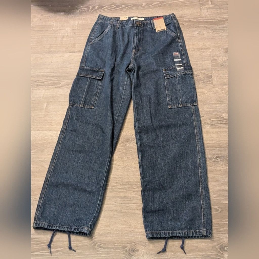 Levi's Levi's '94 cargo baggy jeans size 29x32 Size 29" - 3 Thumbnail