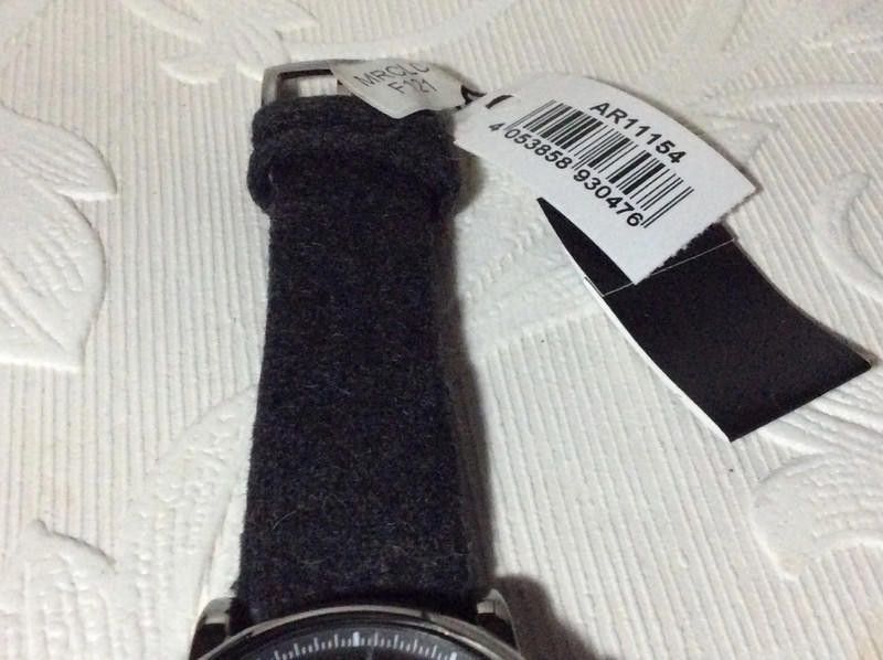 Emporio Armani Emporio Armani men's black watch Size ONE SIZE - 5 Thumbnail