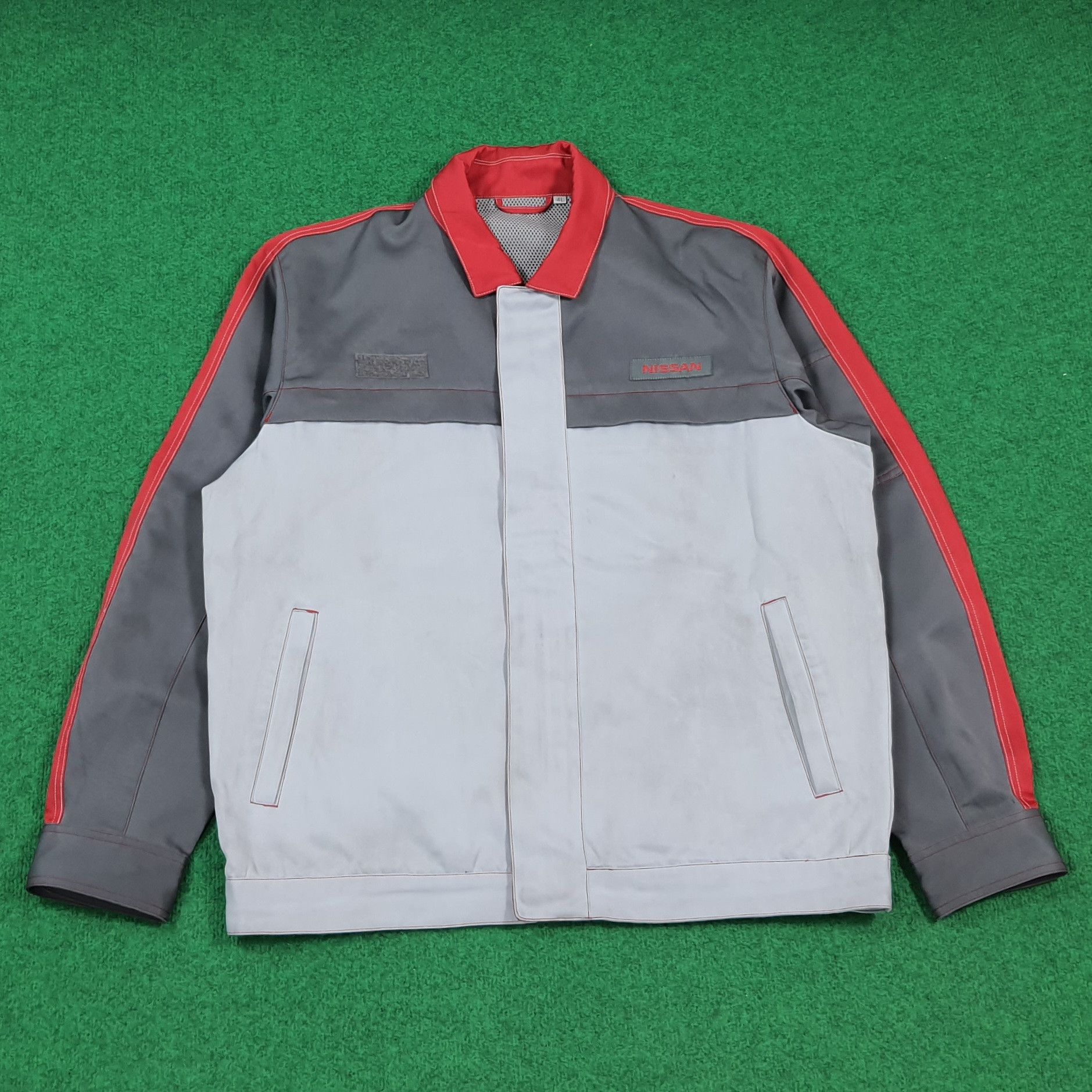 Japanese Brand Vintage NISSAN Japan Racing Motorsports Jacket C296N30 Size US XL / EU 56 / 4 - 3 Thumbnail