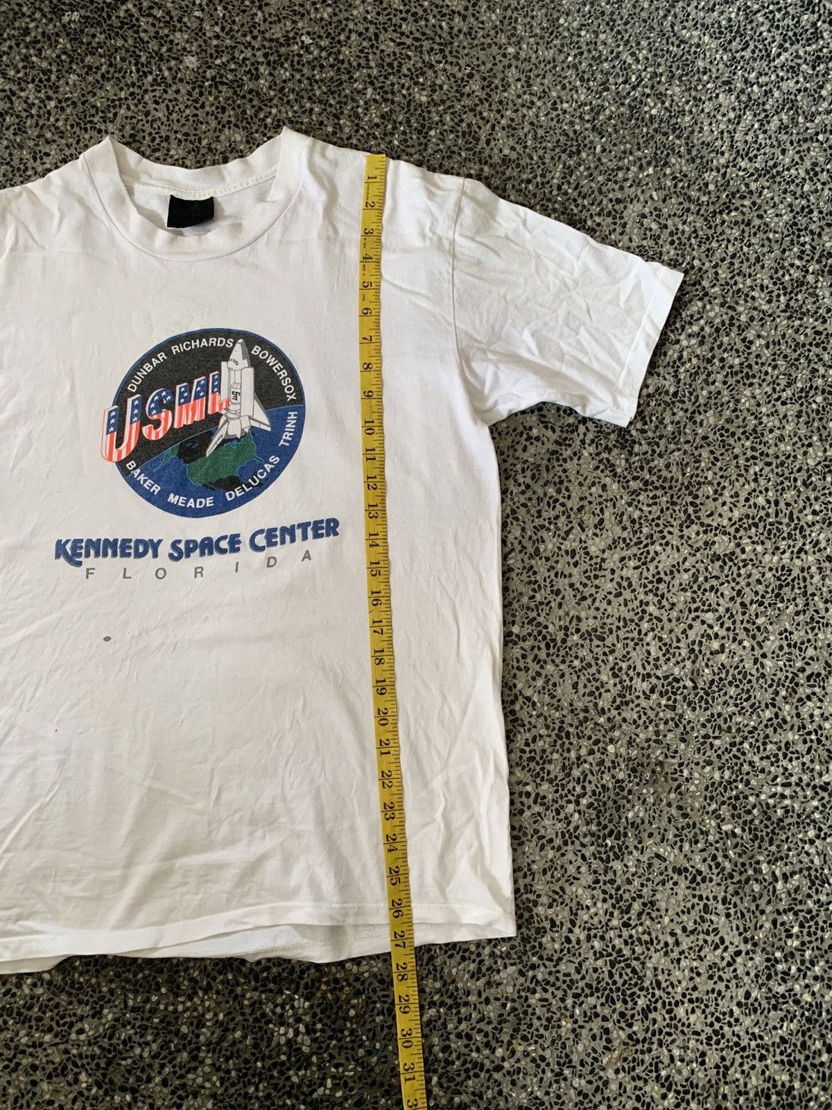 NASA Vintage 90s Kennedy Space Center Florida USML T shirt Size US M / EU 48-50 / 2 - 9 Thumbnail