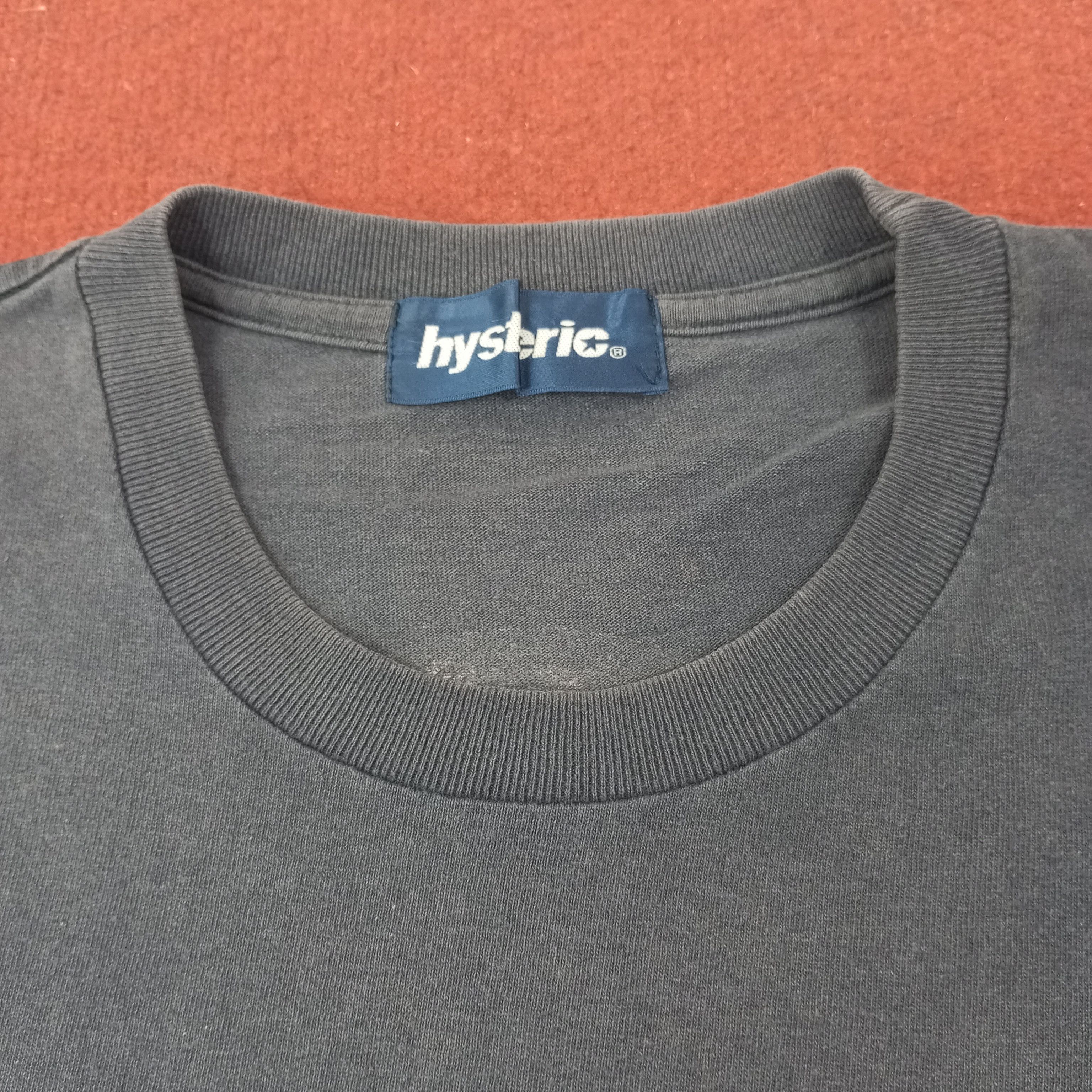 Hysteric Glamour × Japanese Brand × Vintage Hysteric Glamour Streetwear Backprint Design Tshirt c219n19 Size US S / EU 44-46 / 1 - 5 Thumbnail