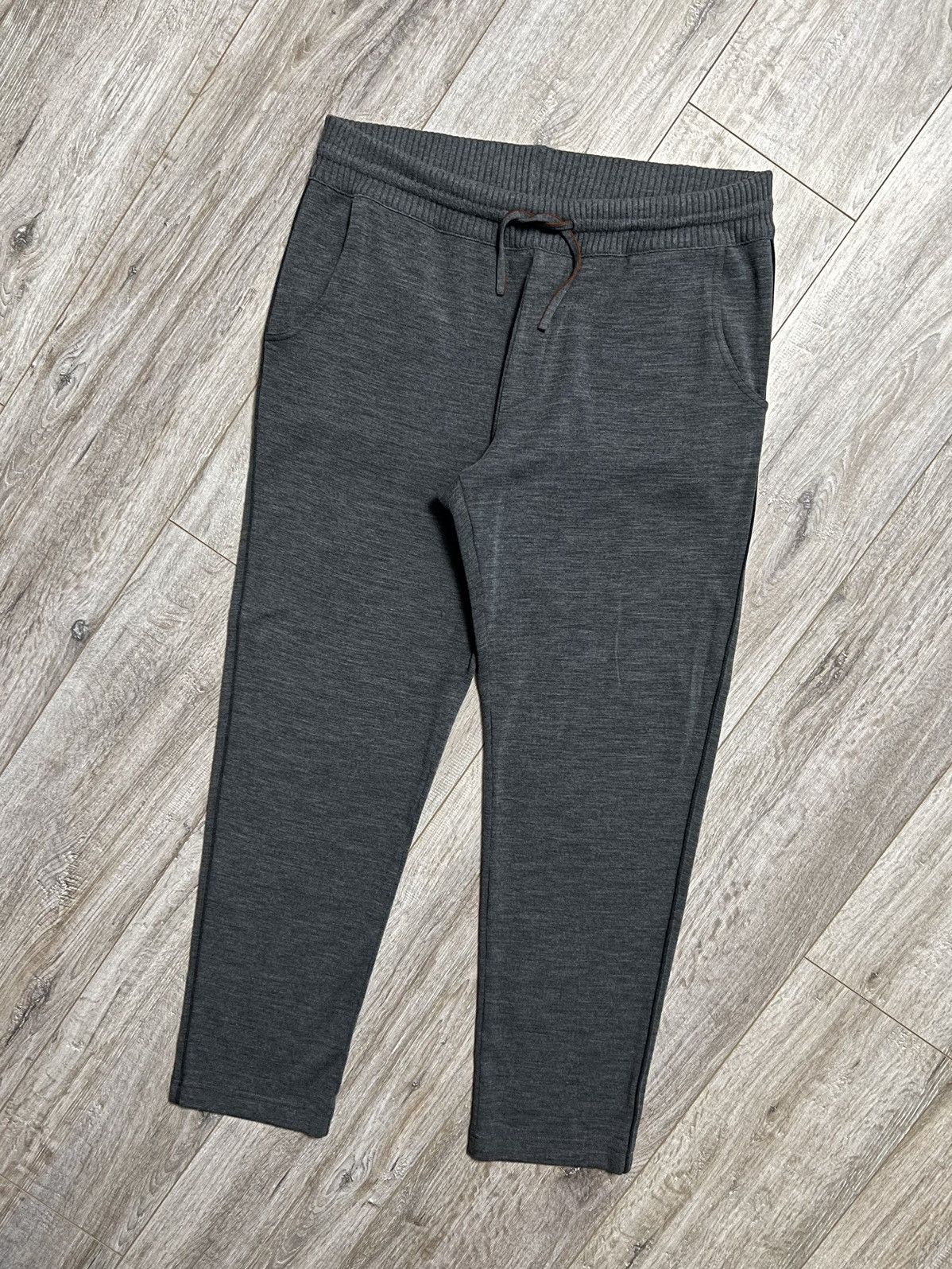 Loro Piana LORO PIANA Sweatsuit Virgin Wool Track Hoodie/Pants Size US L / EU 52-54 / 3 - 17 Thumbnail
