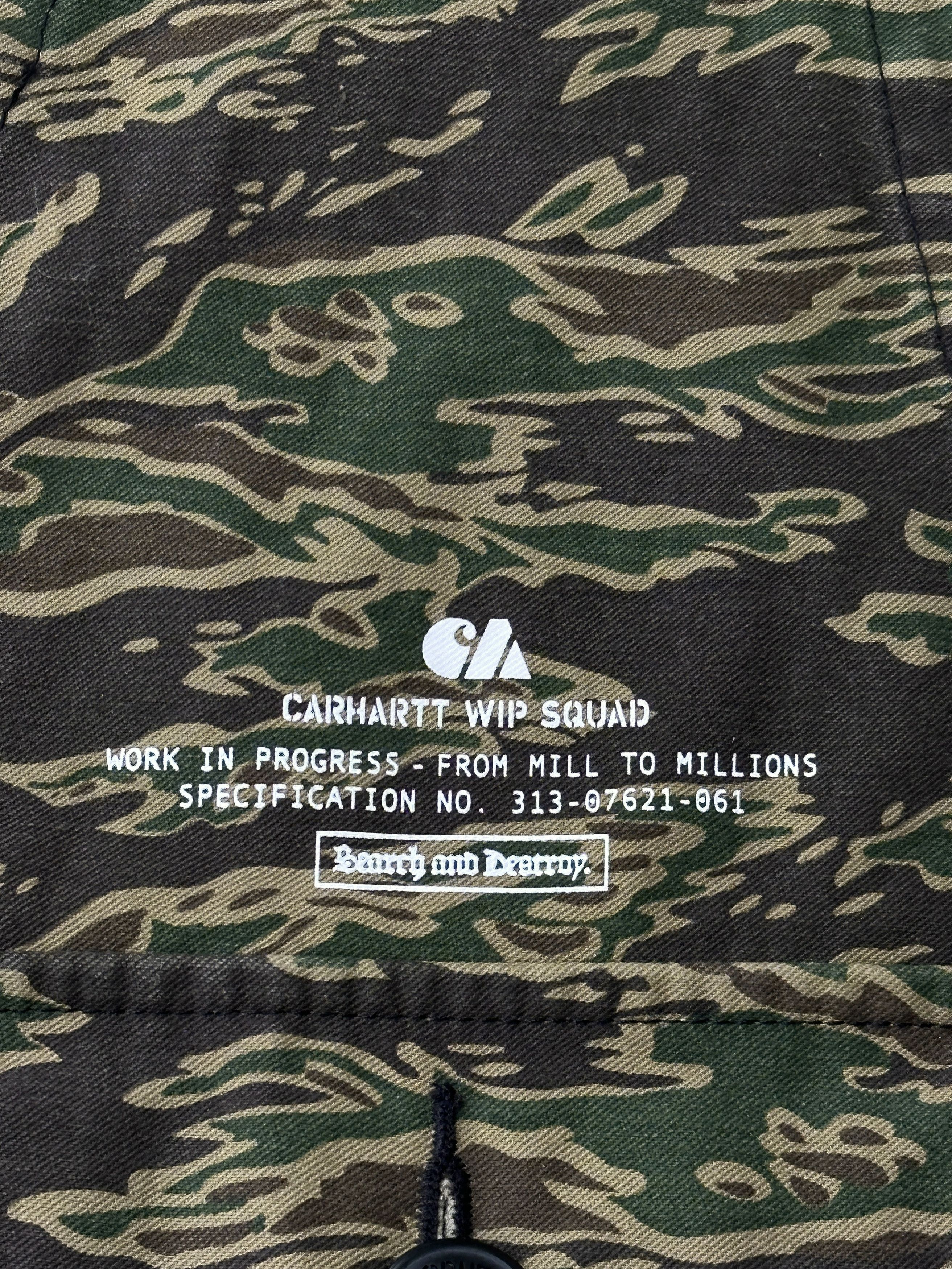 Carhartt Wip Carhartt WIP Tiger Camo Utility Army Cargo Military War Vest Size US L / EU 52-54 / 3 - 5 Thumbnail